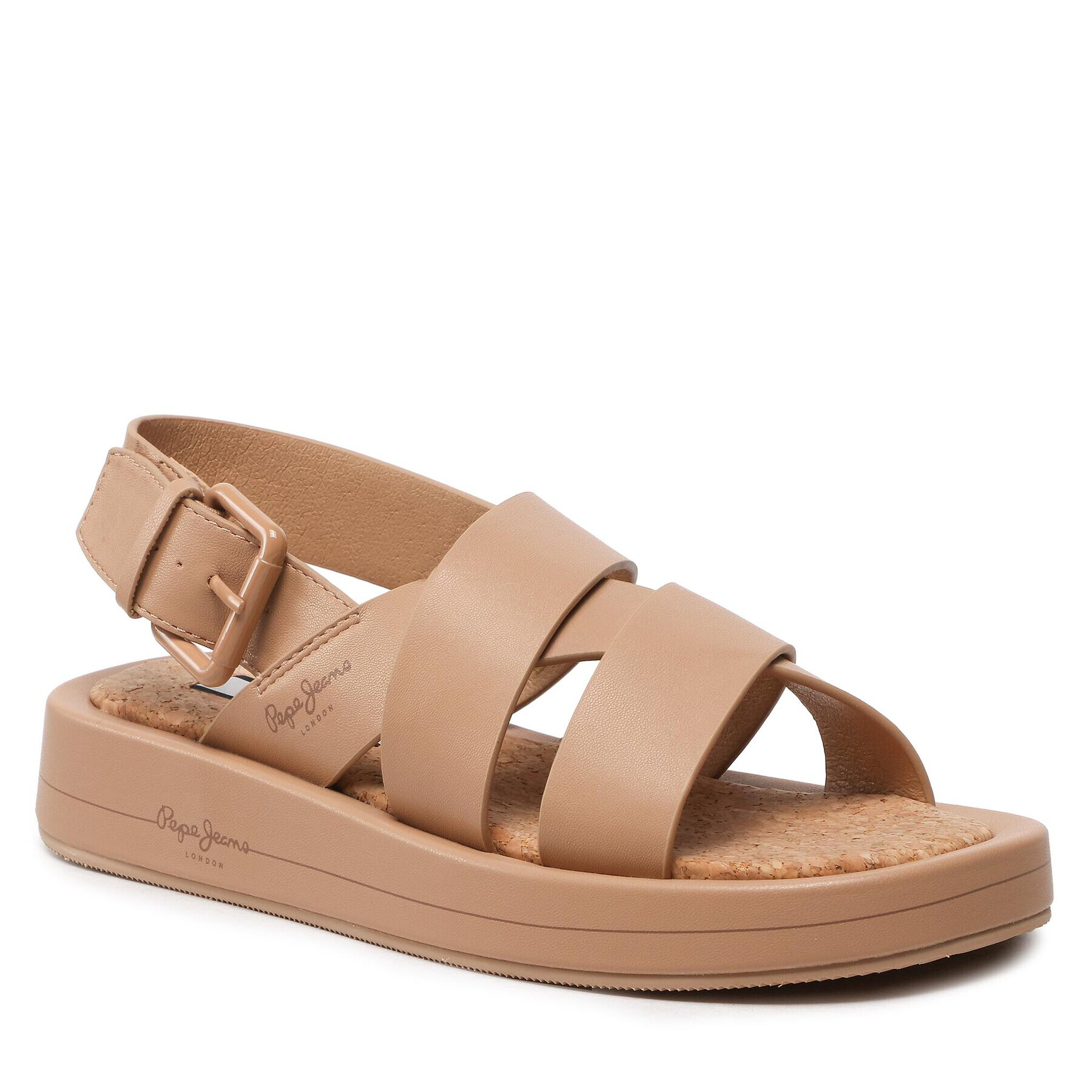 Pepe Jeans Szandál Summer Block PLS90578 Bézs - Pepit.hu