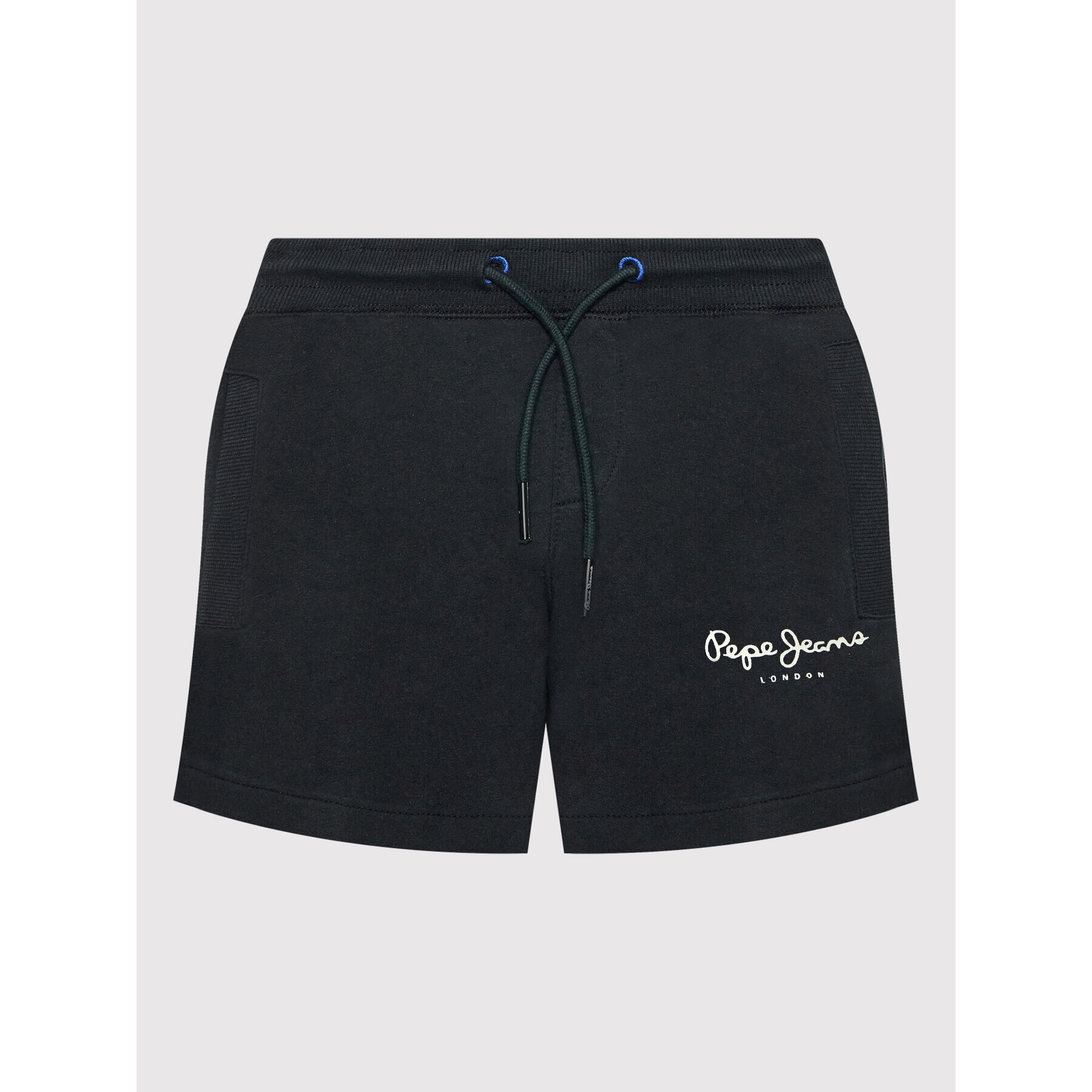 Pepe Jeans Szövet rövidnadrág Georgie PB800685 Fekete Regular Fit - Pepit.hu