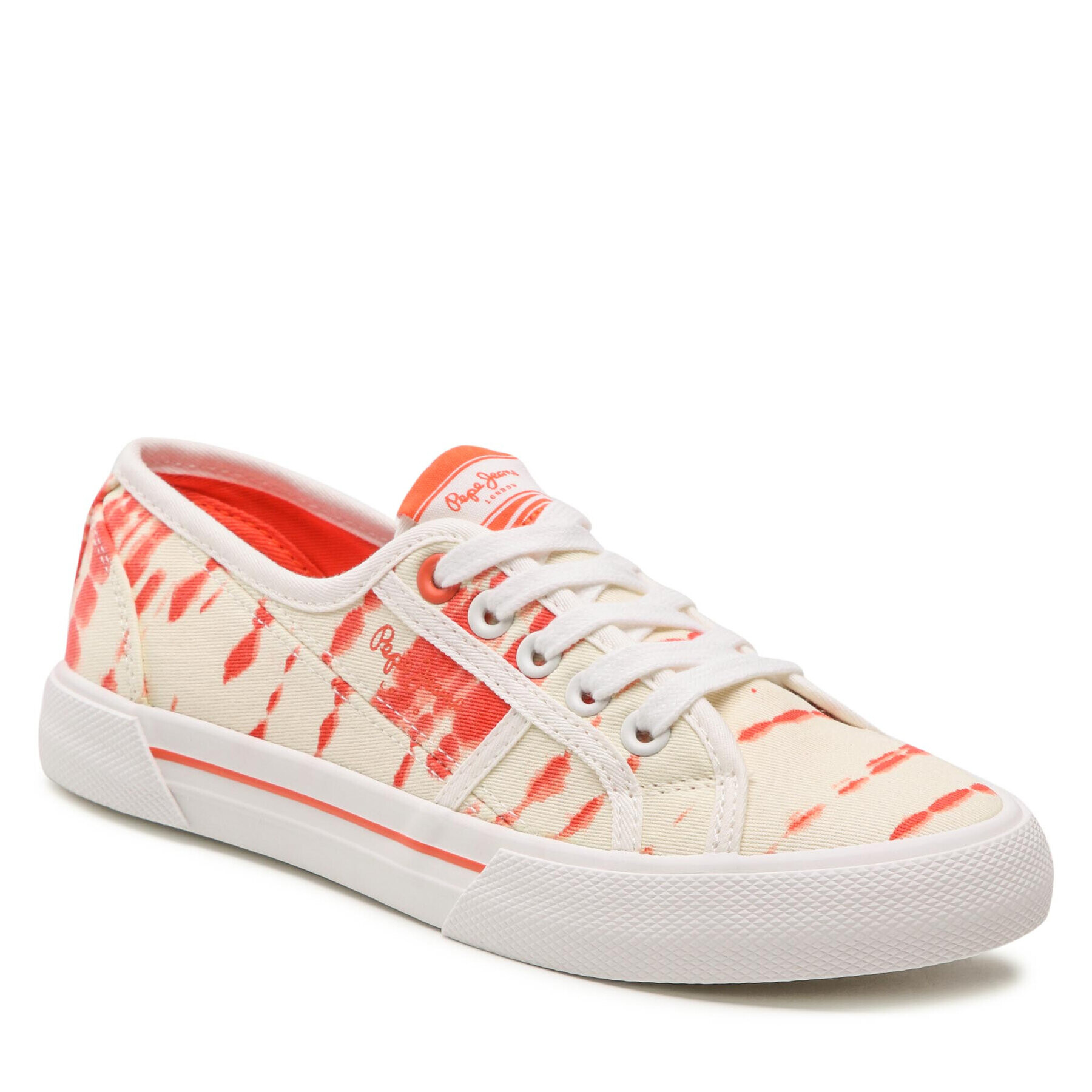 Pepe Jeans Teniszcipő Brady W Tie Dye PLS31292 Bézs - Pepit.hu