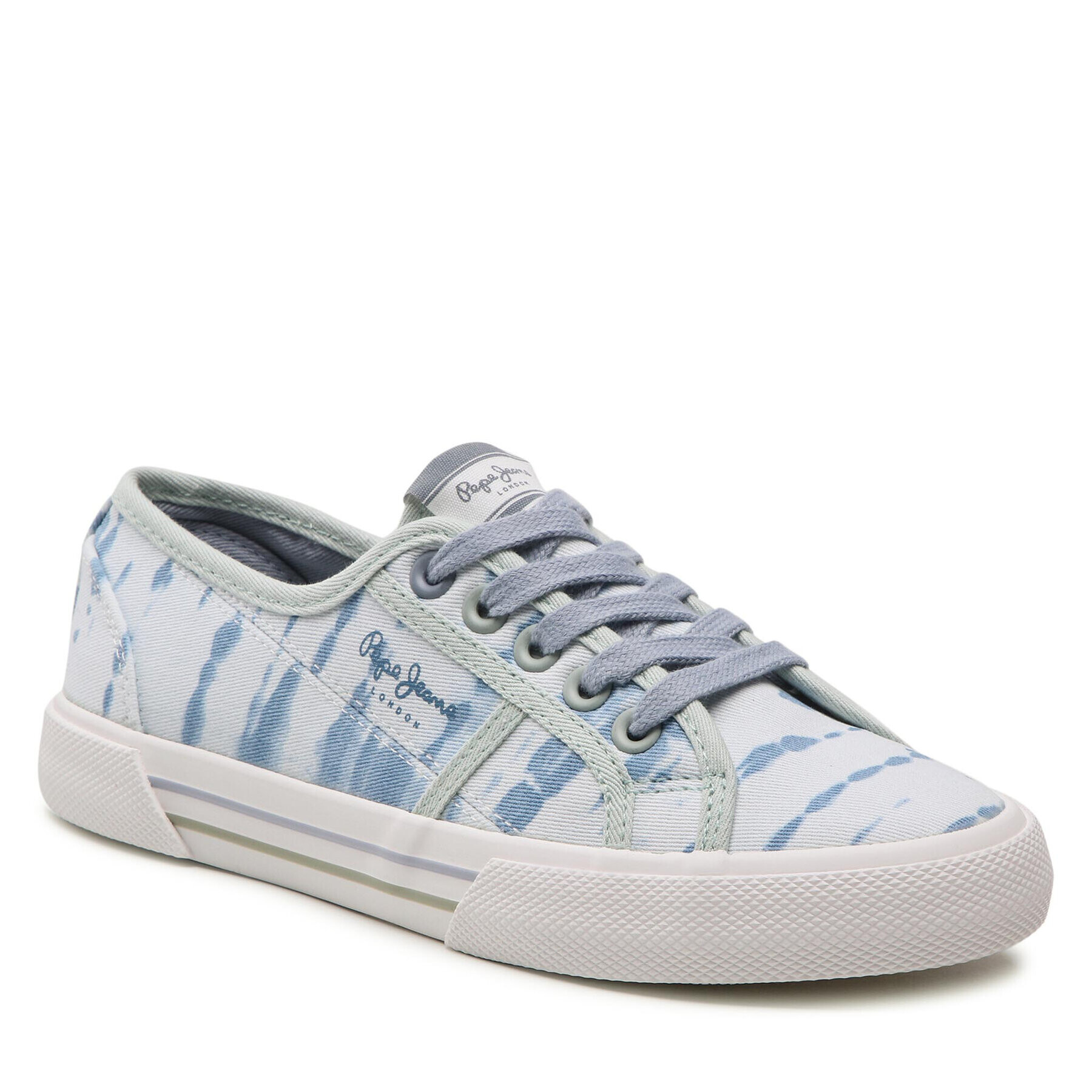 Pepe Jeans Teniszcipő Brady W Tie Dye PLS31292 Kék - Pepit.hu