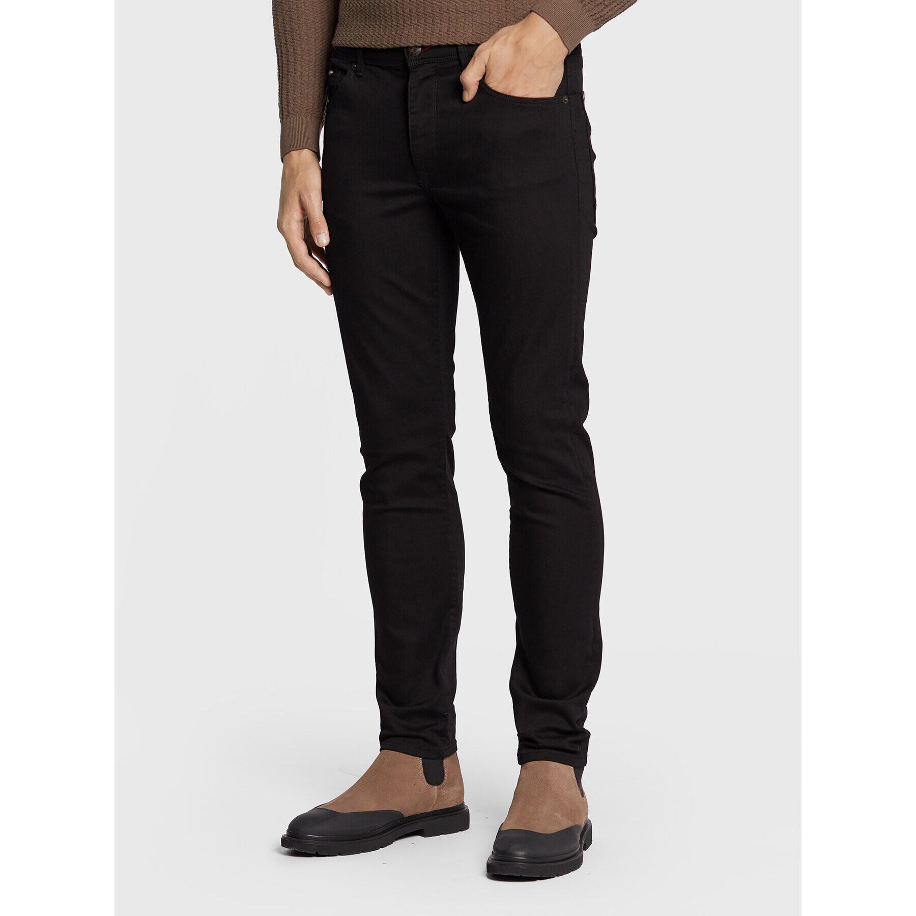 Petrol Industries Farmer Seaham Classic 0021 Fekete Slim Fit - Pepit.hu