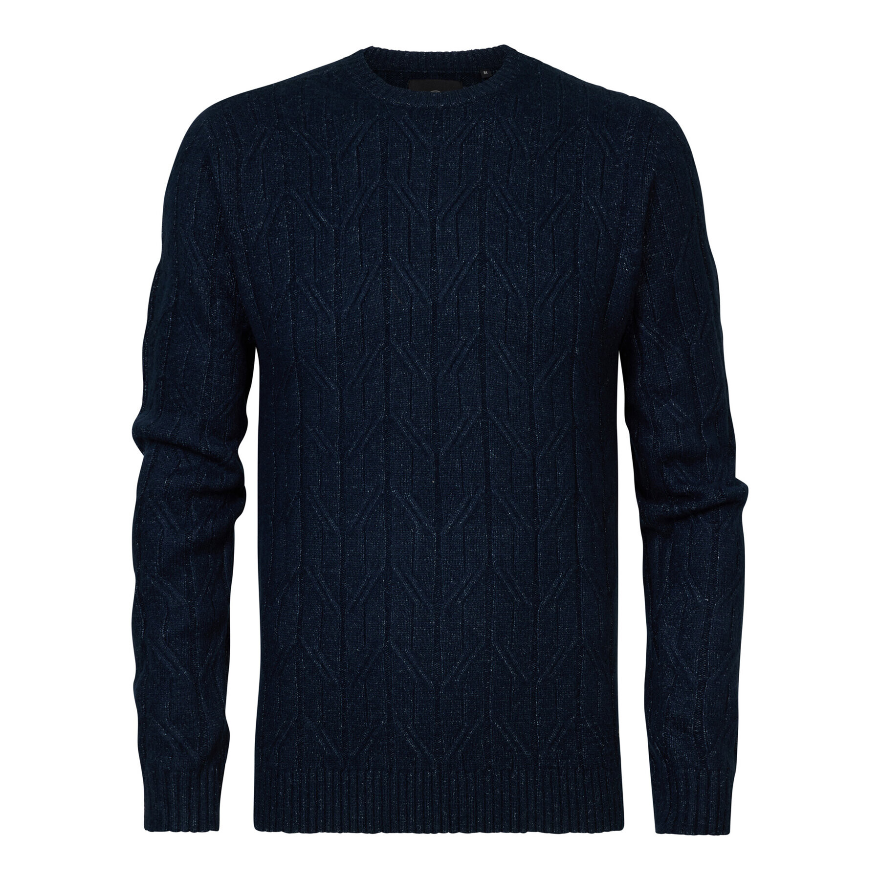 Petrol Industries Sweater M-3030-KWR250 Sötétkék Regular Fit - Pepit.hu