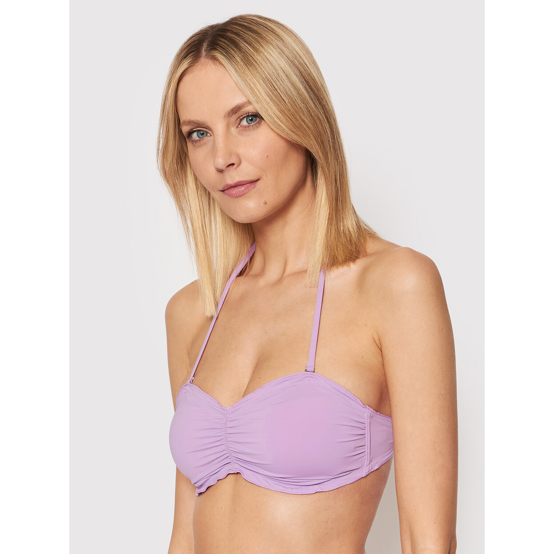 Pieces Bikini felső Victoria 17121116 Lila - Pepit.hu