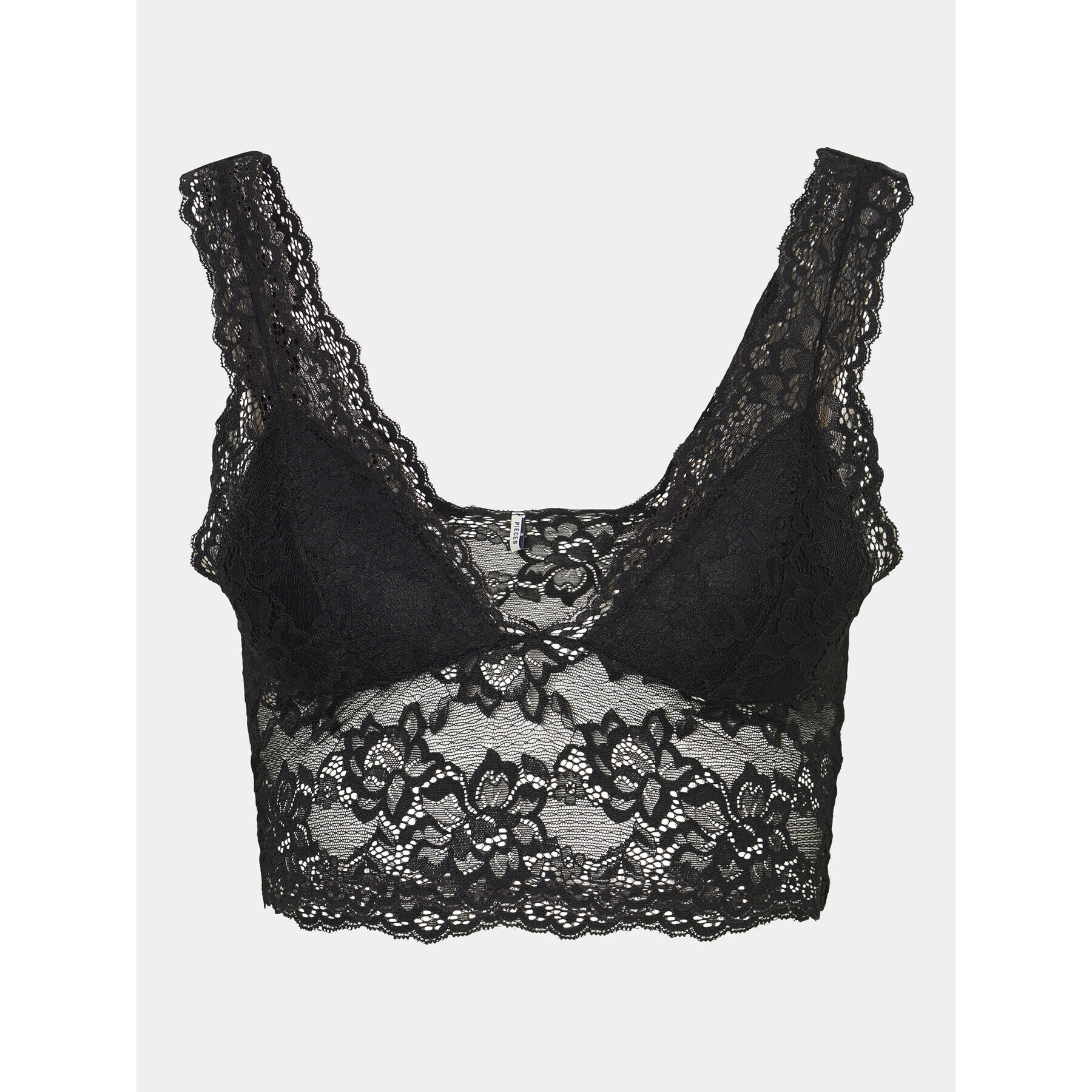 Pieces Bralette melltartó Lina 17096003 Fekete - Pepit.hu