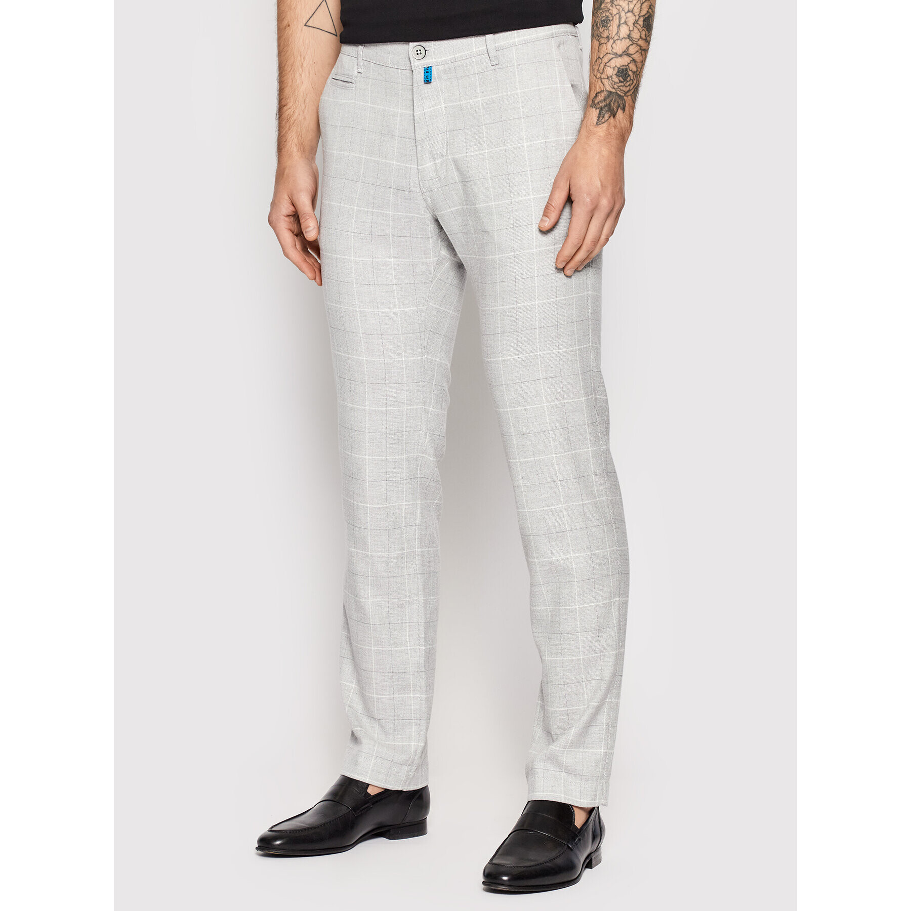 Pierre Cardin Chinos 33740/000/5001 Szürke Lyon Tapered Fit - Pepit.hu