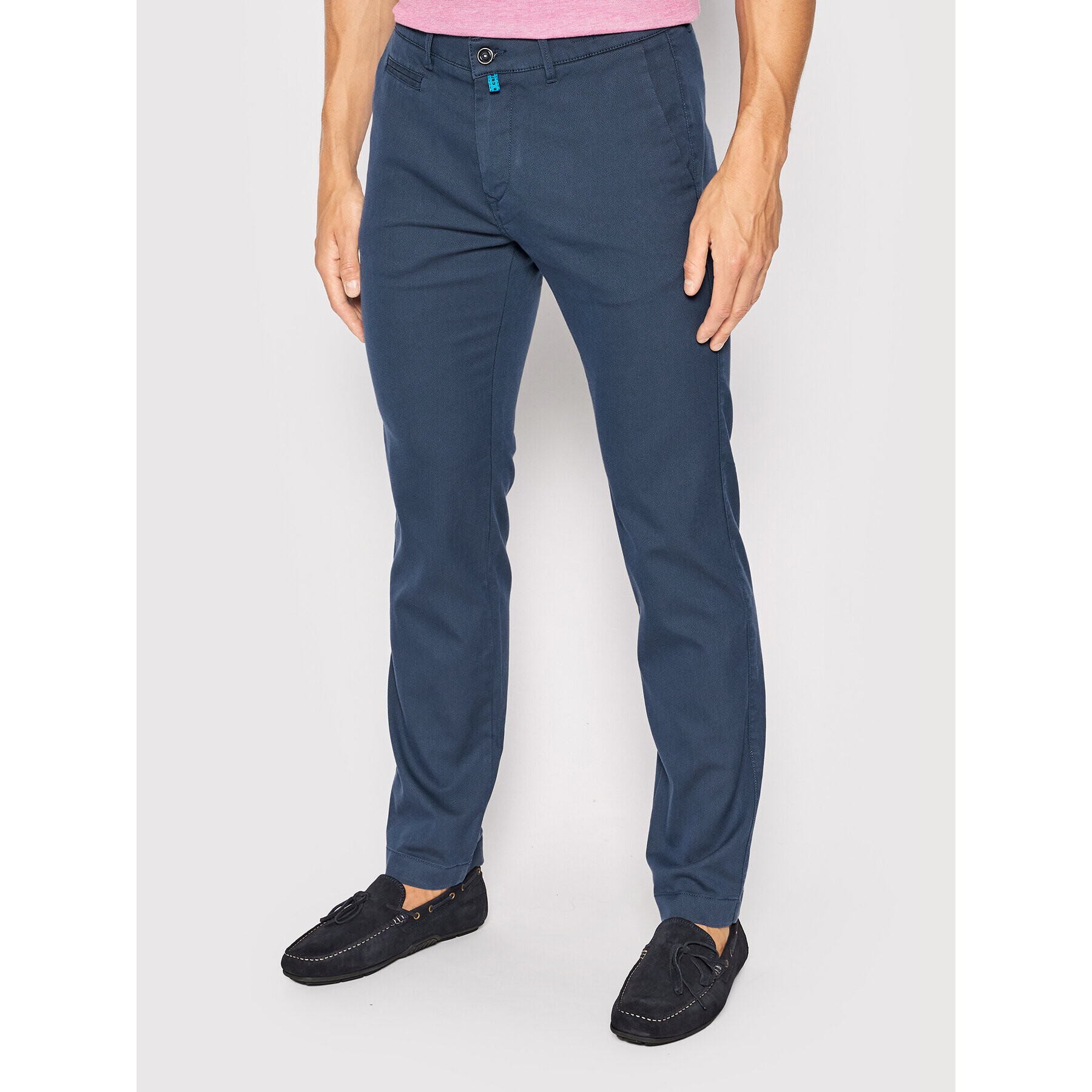 Pierre Cardin Chinos 33747/000/1003 Kék Lyon Tapered Fit - Pepit.hu