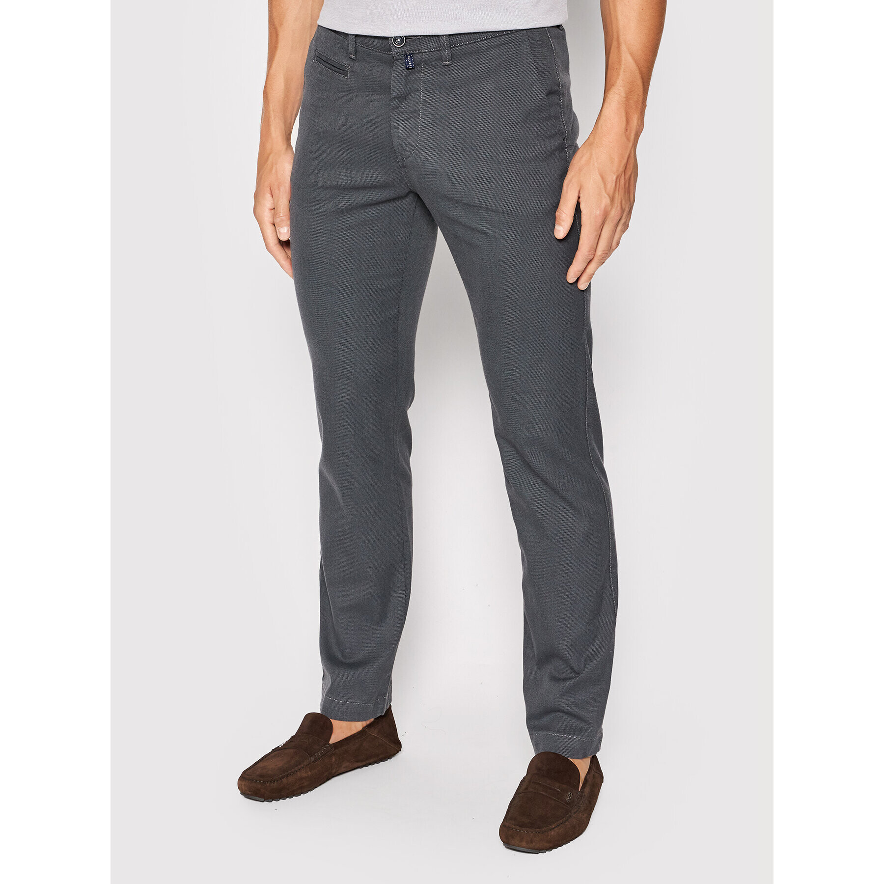 Pierre Cardin Chinos 33747/000/1003 Szürke Lyon Tapered Fit - Pepit.hu