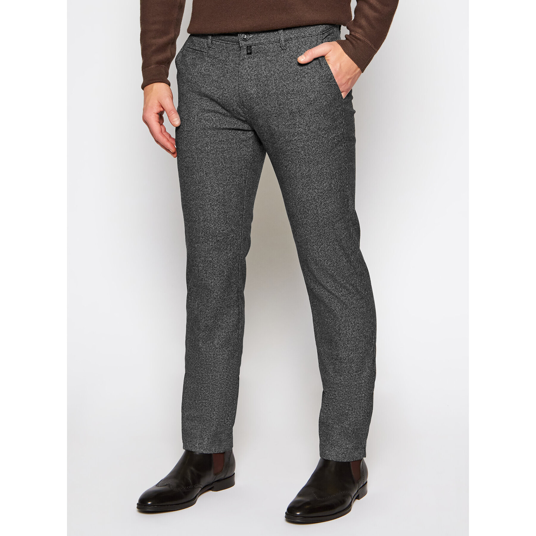 Pierre Cardin Chinos 33747/000/4792 Szürke Modern Fit - Pepit.hu