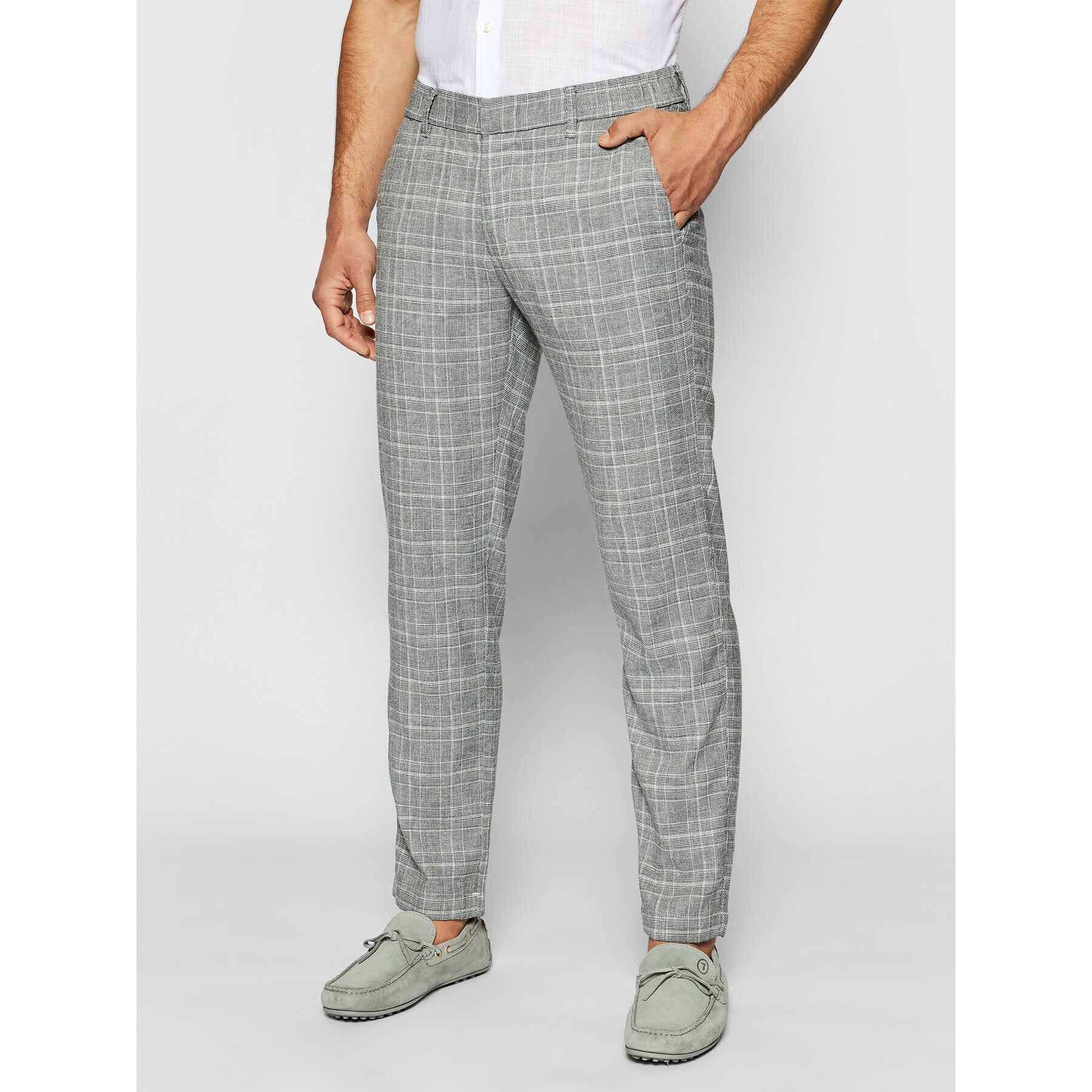 Pierre Cardin Chinos 3520/000/4911 Szürke Regular Fit - Pepit.hu