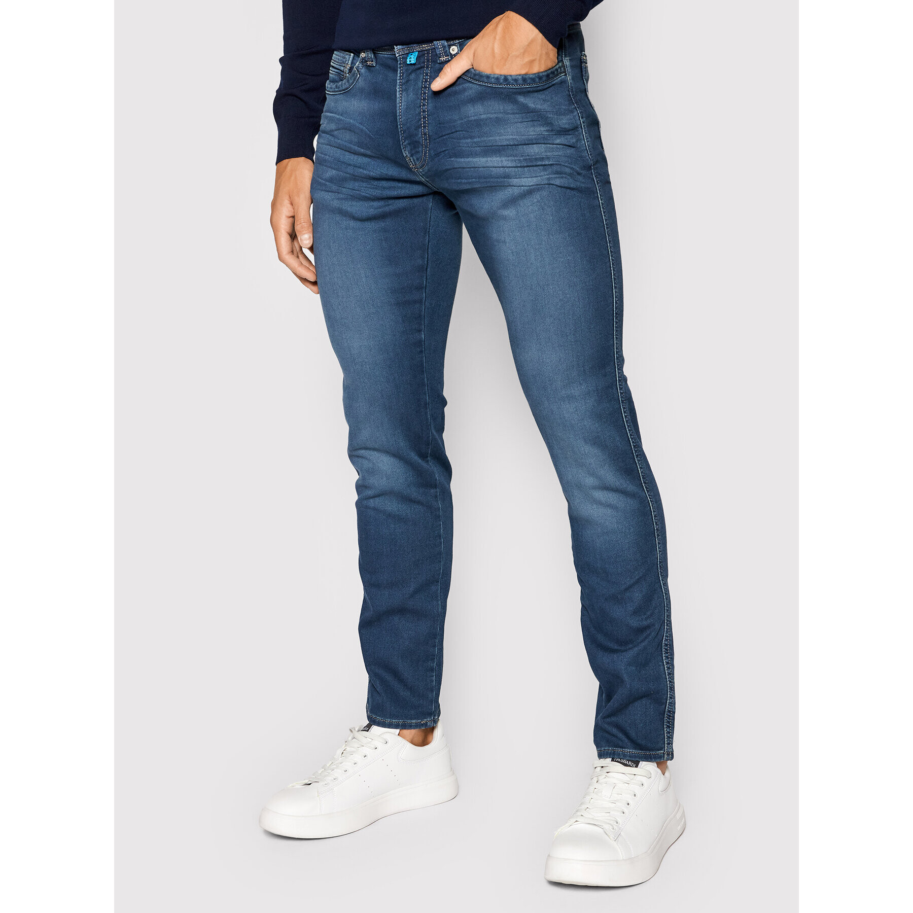 Pierre Cardin Farmer 3415/000/9918 Sötétkék Lyon Tapered Fit - Pepit.hu