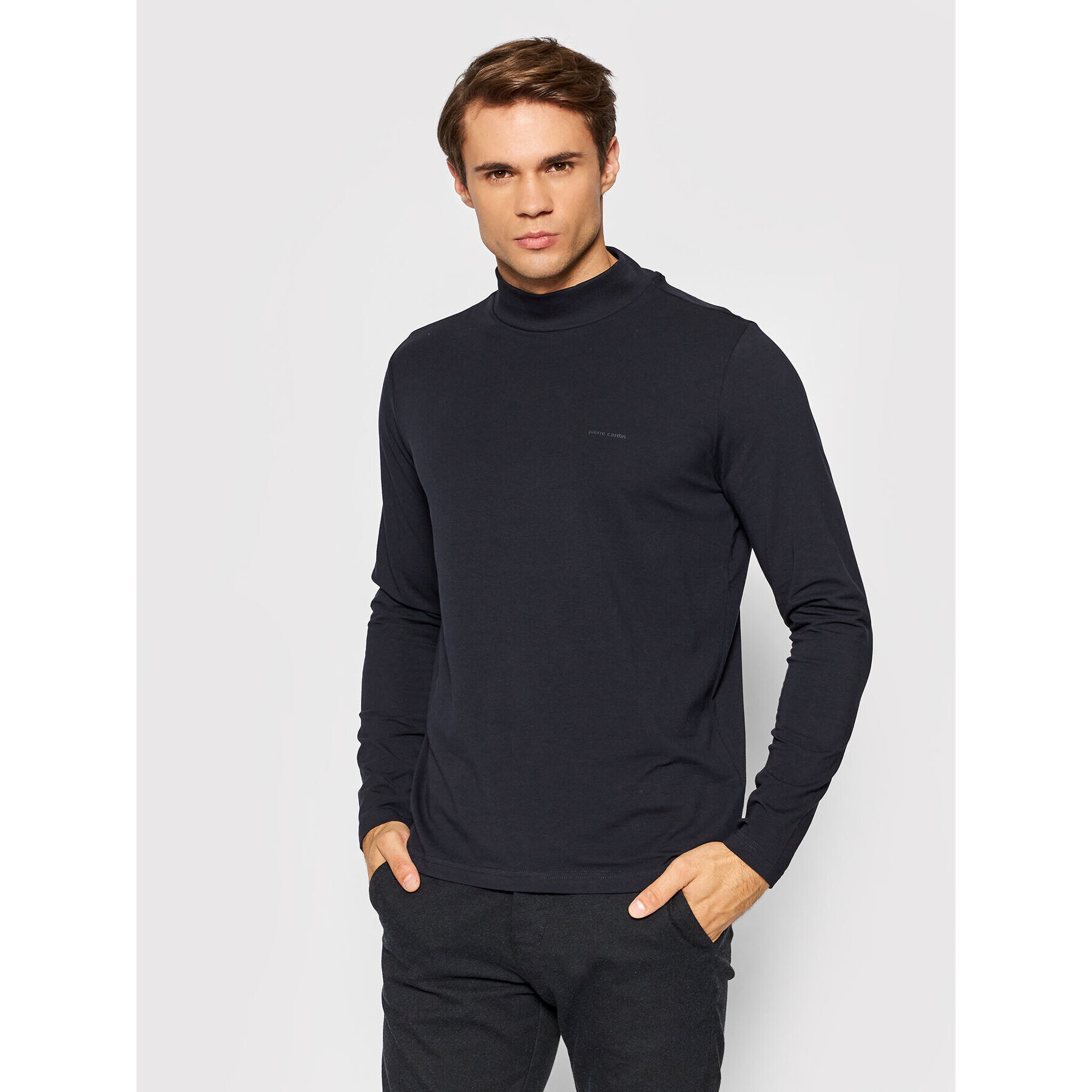 Pierre Cardin Hosszú ujjú 53272/000/12328 Sötétkék Regular Fit - Pepit.hu