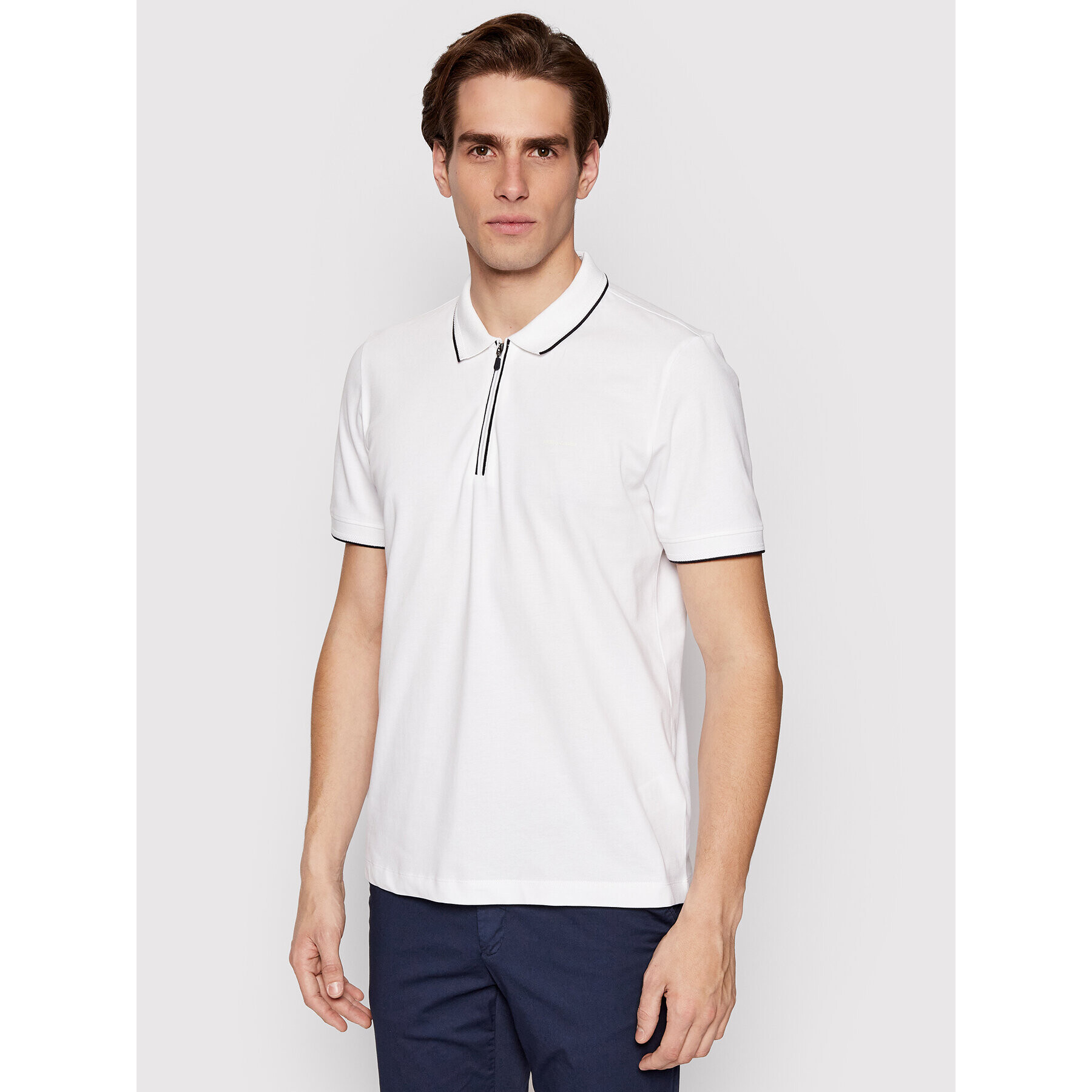 Pierre Cardin Pólóing 20255/000/2020 Fehér Regular Fit - Pepit.hu