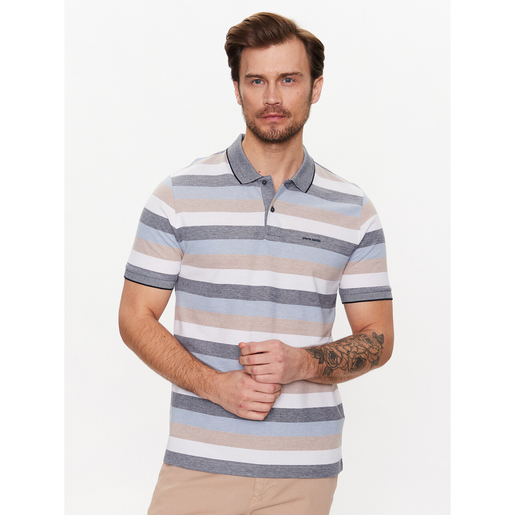 Pierre Cardin Pólóing C5 20524/000/2032 Színes Regular Fit - Pepit.hu