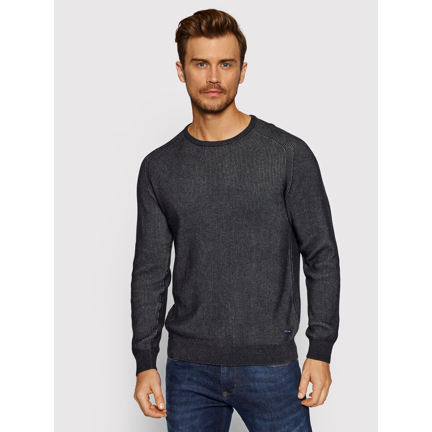 Pierre Cardin Sweater 55320/000/12549 Sötétkék Regular Fit - Pepit.hu