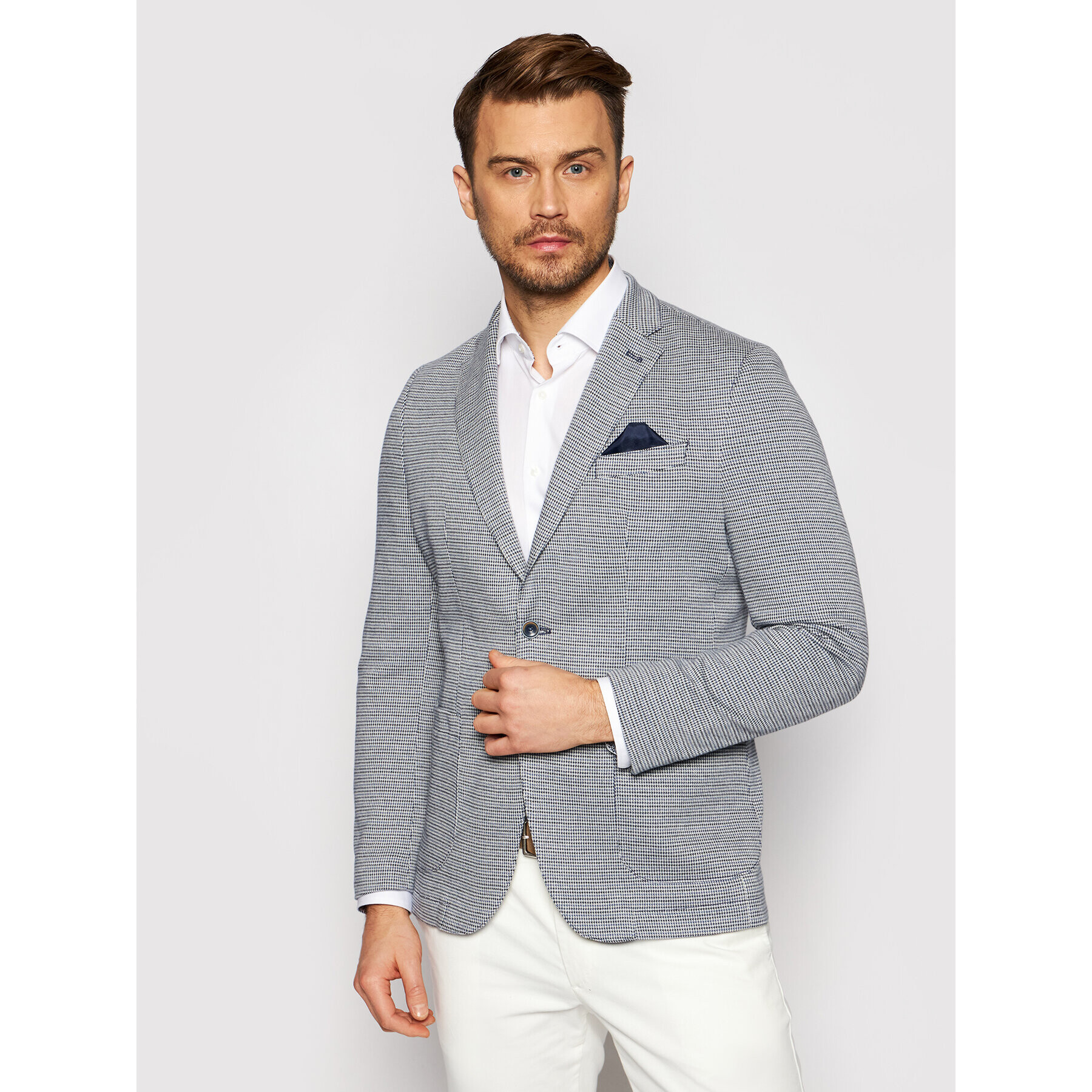 Pierre Cardin Zakó 42306 98303 Kék Modern Fit - Pepit.hu