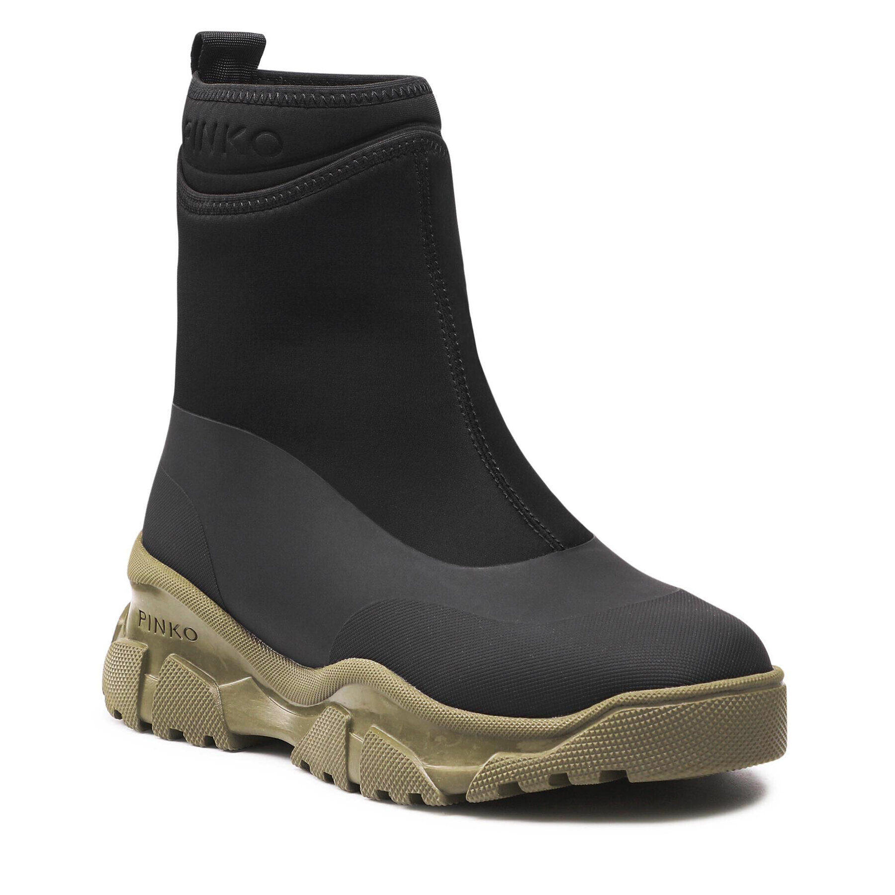 Pinko Bokacsizma Moss Trek Boot AI 21-22 BLKS1 1H20YV Y7LG Fekete - Pepit.hu