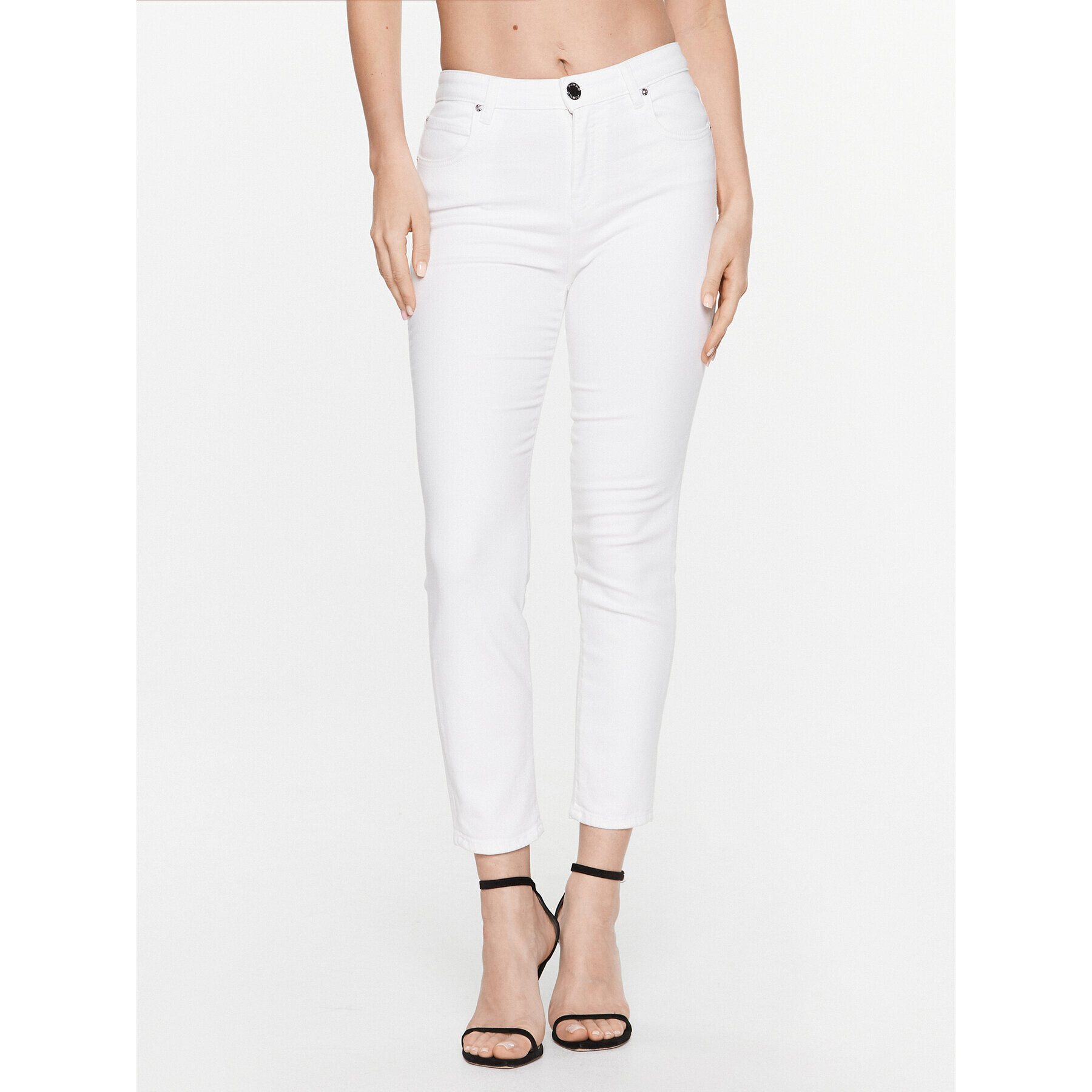 Pinko Farmer Sabrina 100169 A0FQ Fehér Skinny Fit - Pepit.hu