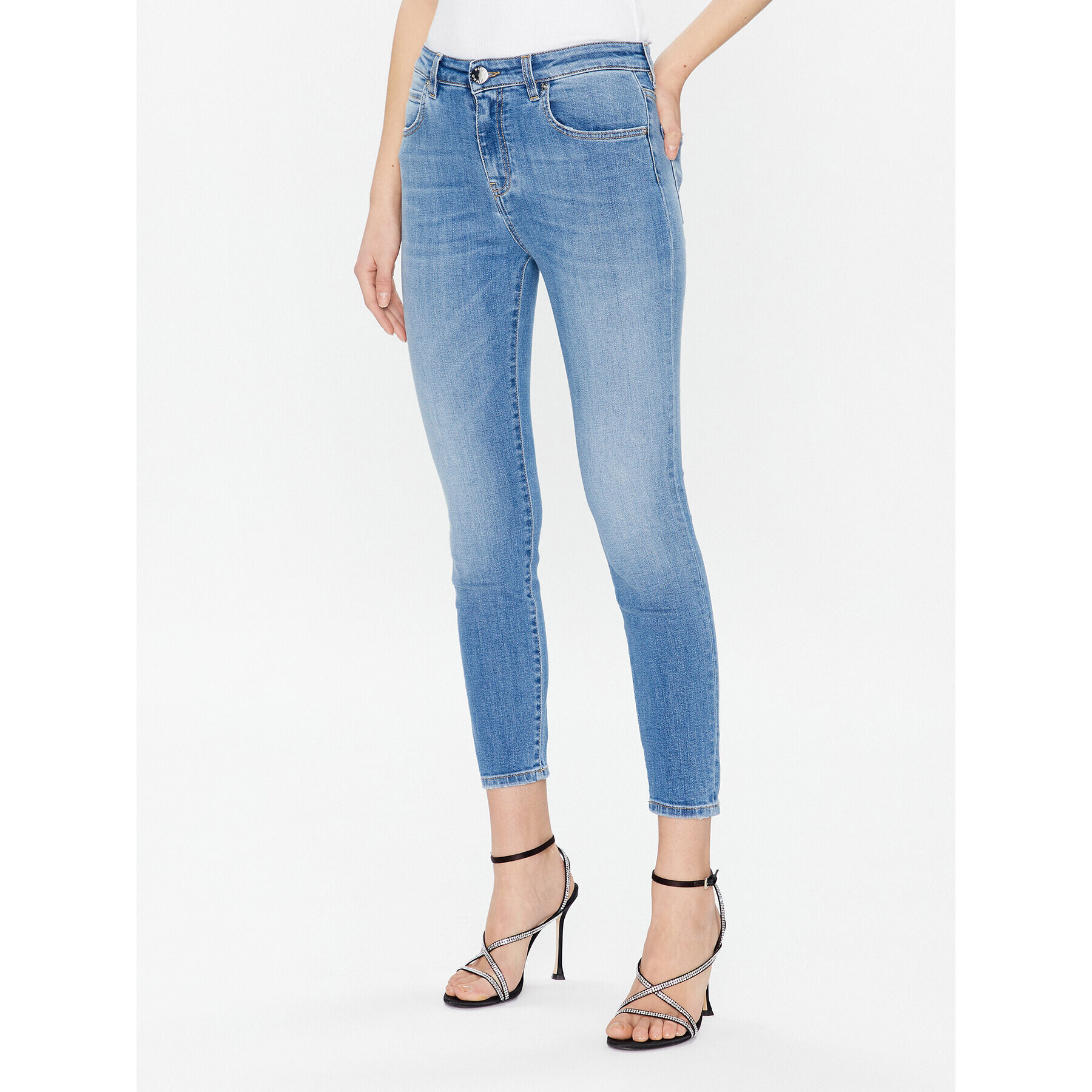 Pinko Farmer Sabrina 100169 A0J8 Kék Skinny Fit - Pepit.hu