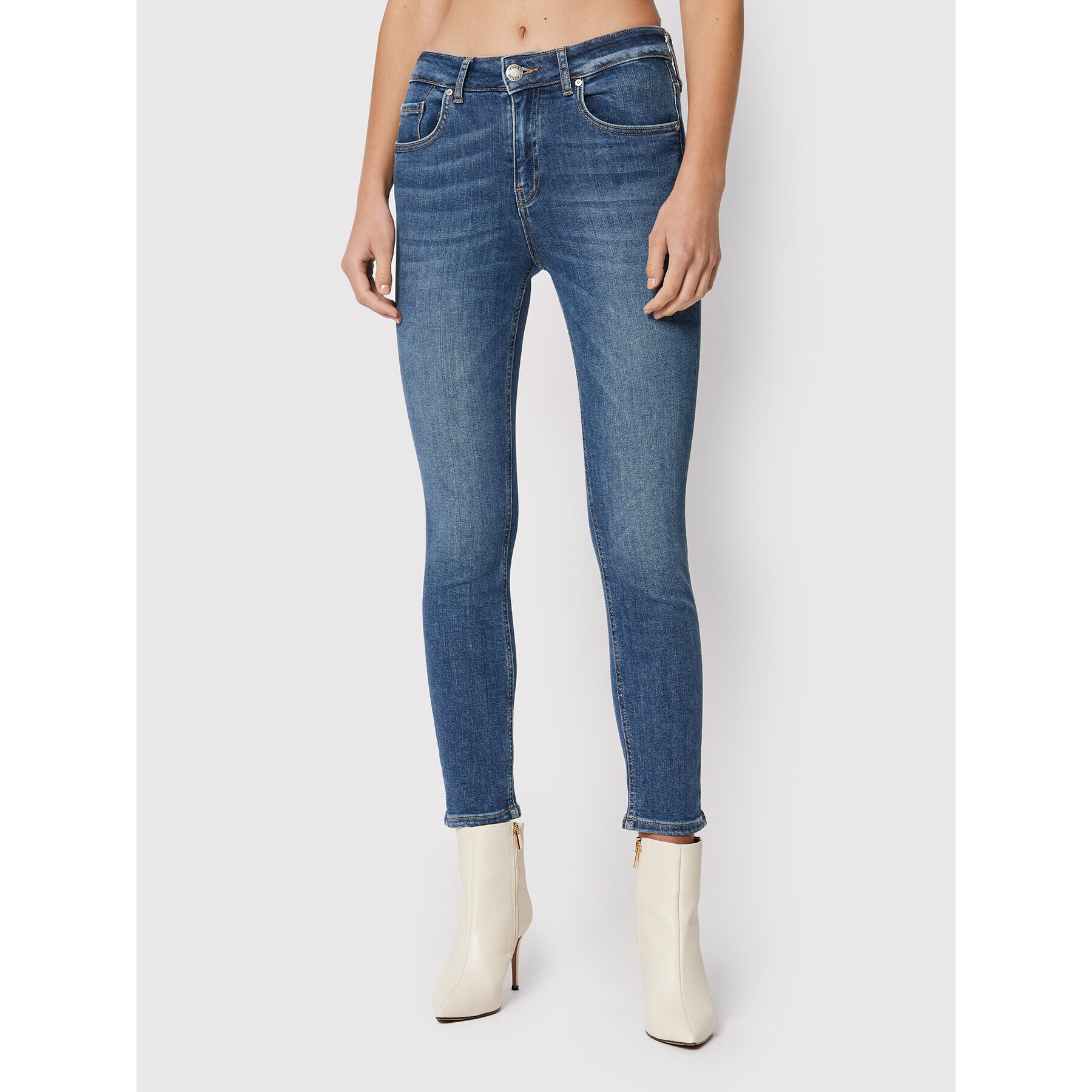 Pinko Farmer Sabrina 1J10YS Y78M Kék Skinny Fit - Pepit.hu