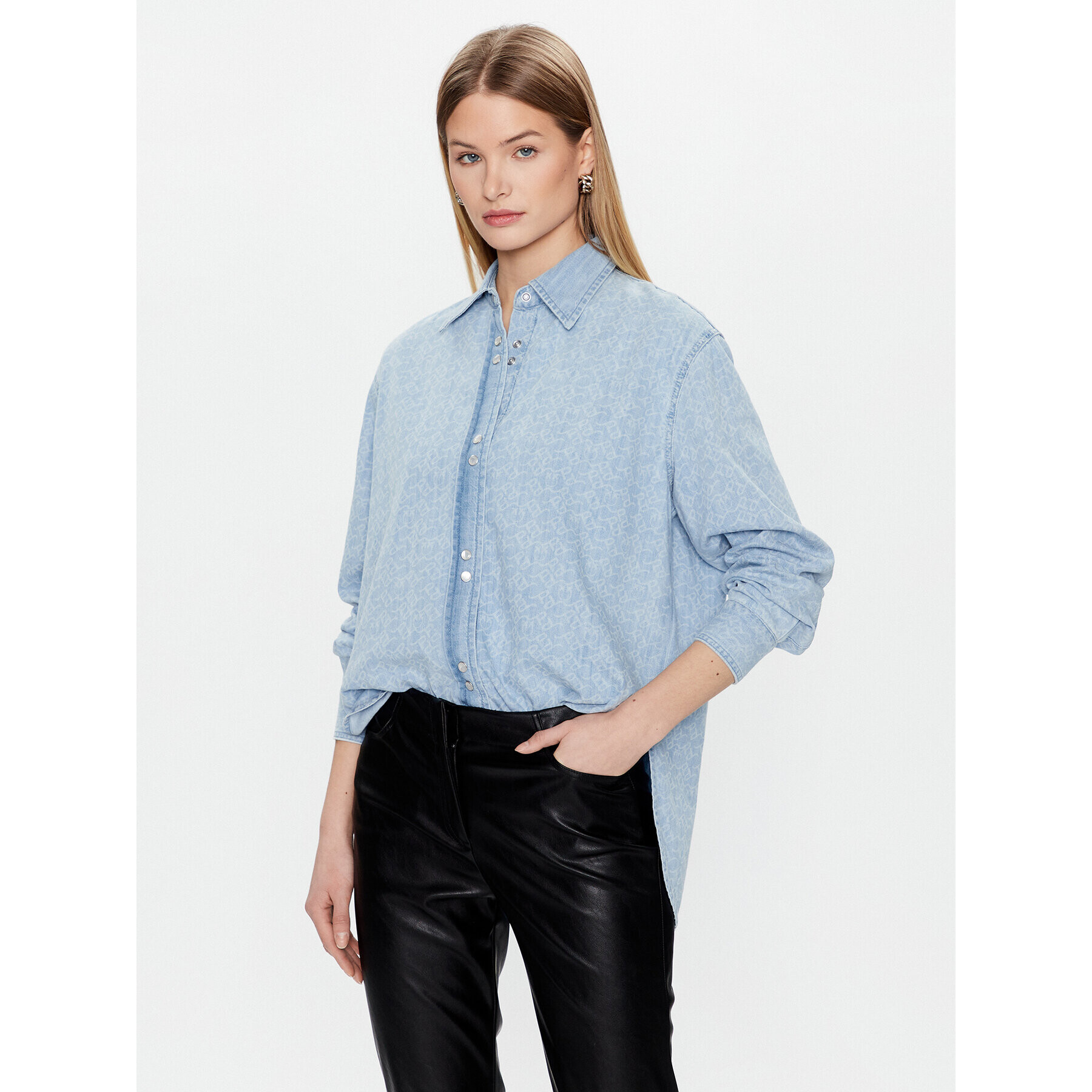 Pinko Farmering 100816 A0FO Kék Regular Fit - Pepit.hu