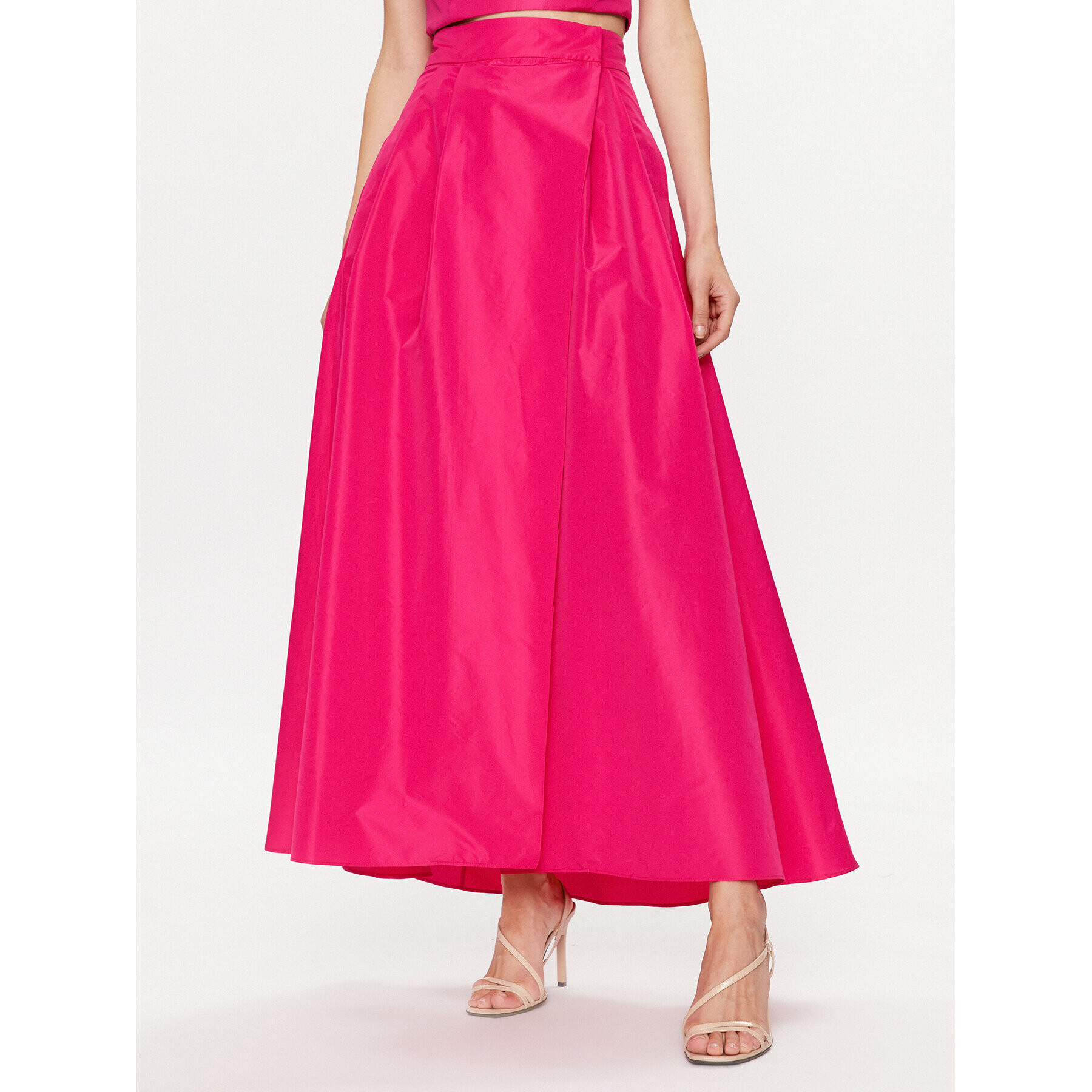 Pinko Maxi szoknya Propenso 100543 Y3LE Rózsaszín Relaxed Fit - Pepit.hu