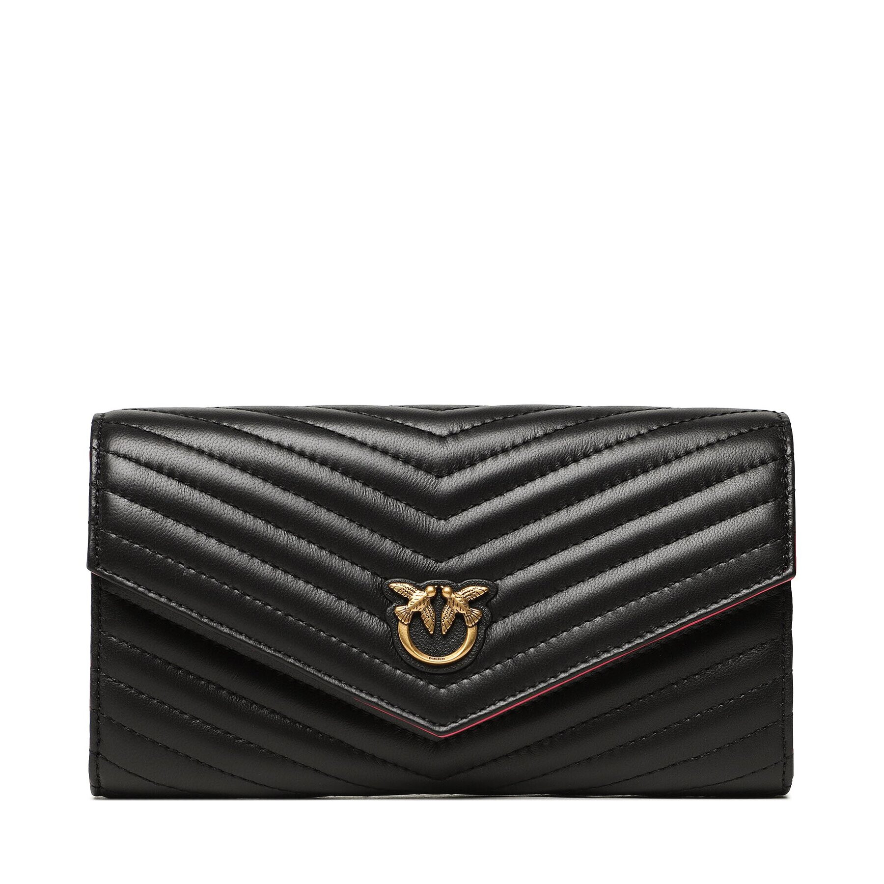 Pinko Nagy női pénztárca Compact Wallet L PE 23 PCPL 100882 A0GK Fekete - Pepit.hu