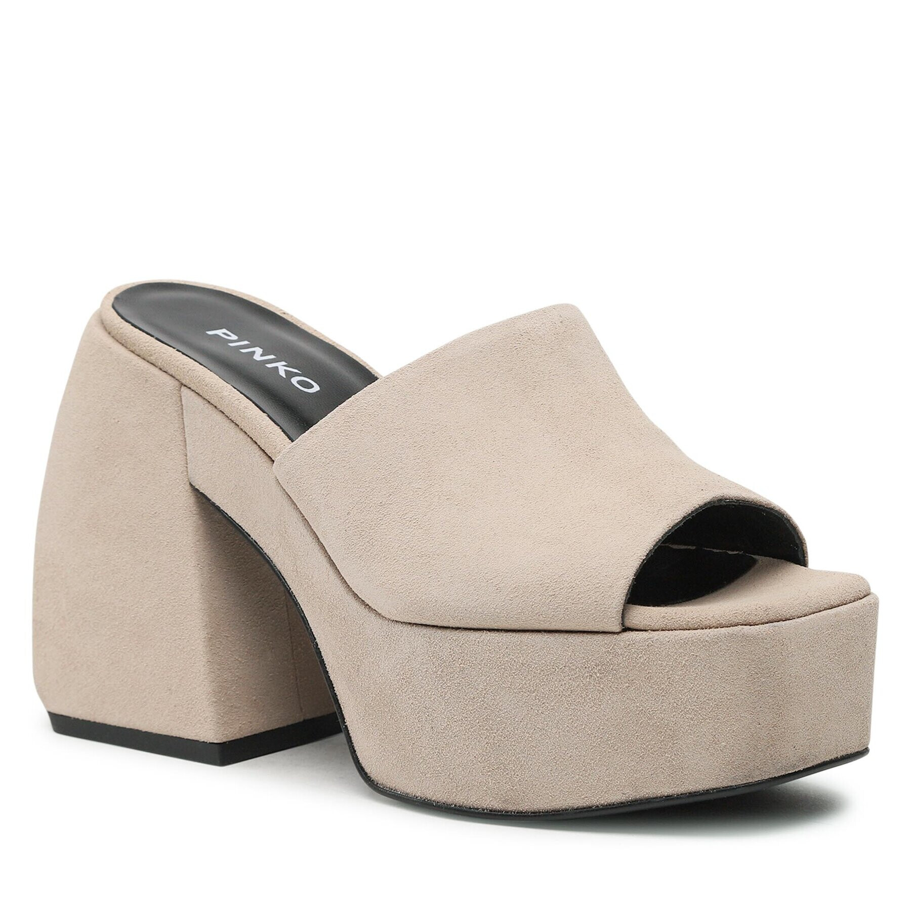 Pinko Papucs Margaux Wedge PE 23 BLKS1 100653 A0N8 Bézs - Pepit.hu