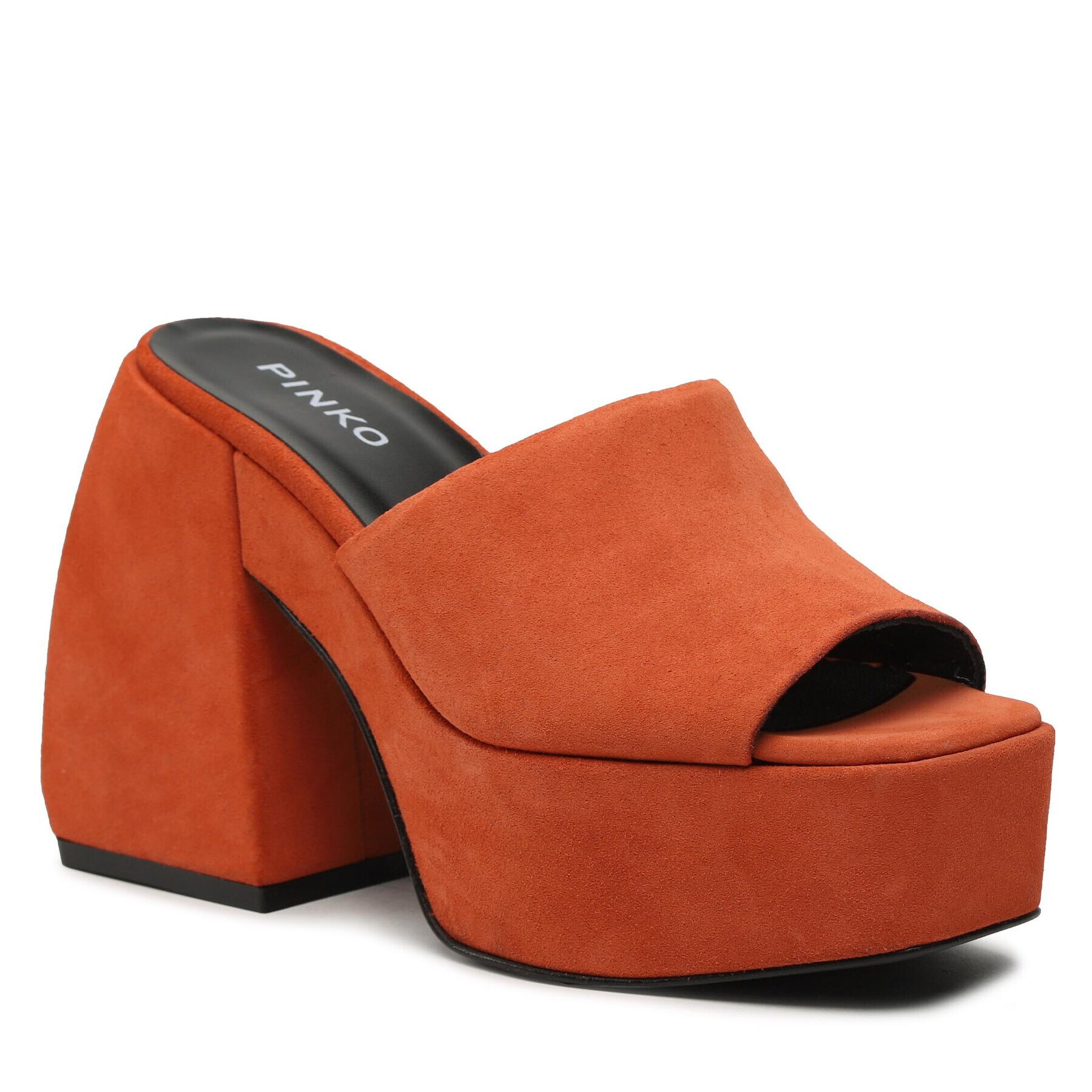 Pinko Papucs Margaux Wedge PE 23 BLKS1 100653 A0N8 Narancssárga - Pepit.hu