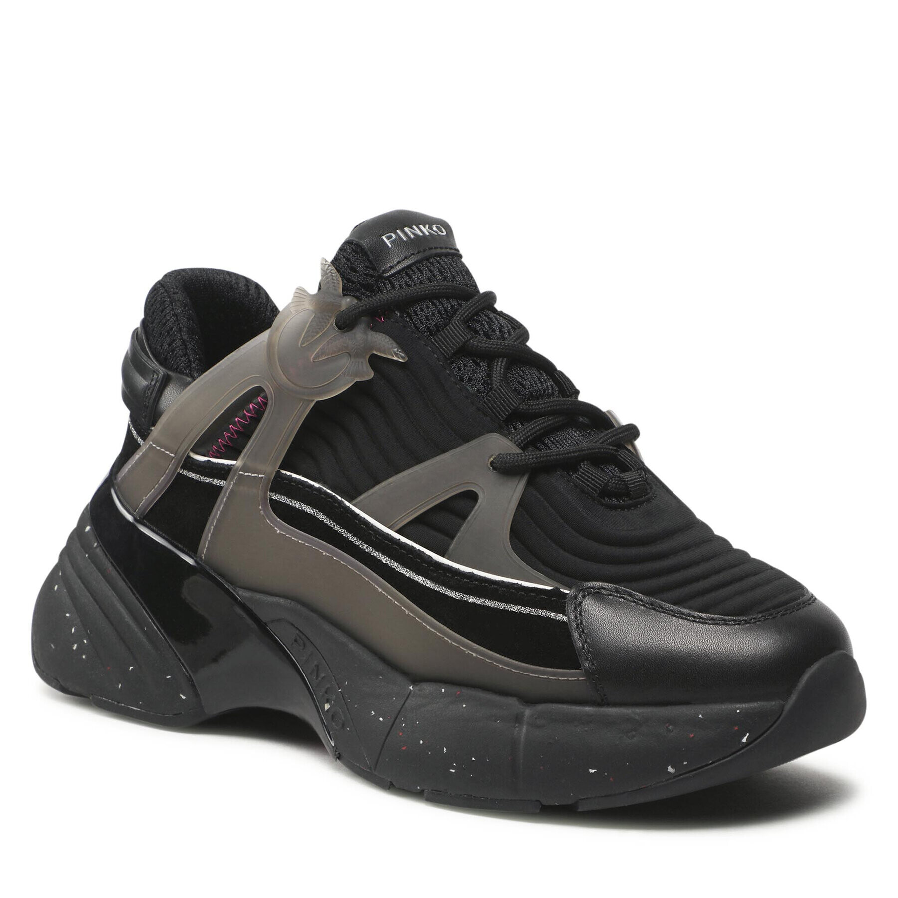 Pinko Sportcipő Rubino 4.0 Sneaker AI 22-23 BLKS1 1H2152 A092 Fekete - Pepit.hu