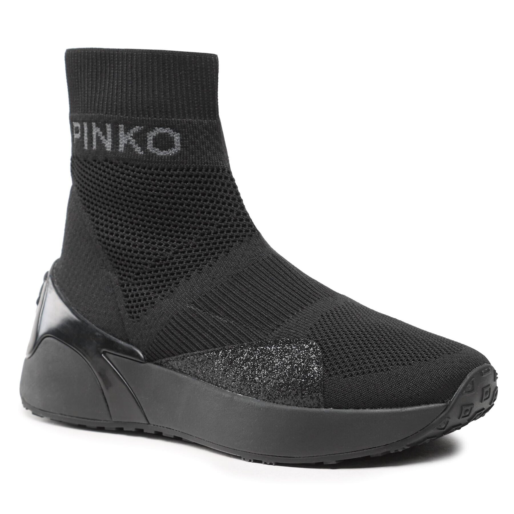 Pinko Sportcipő Stockton Sneaker AI 23-24 BLKS1 101785 A15G Fekete - Pepit.hu