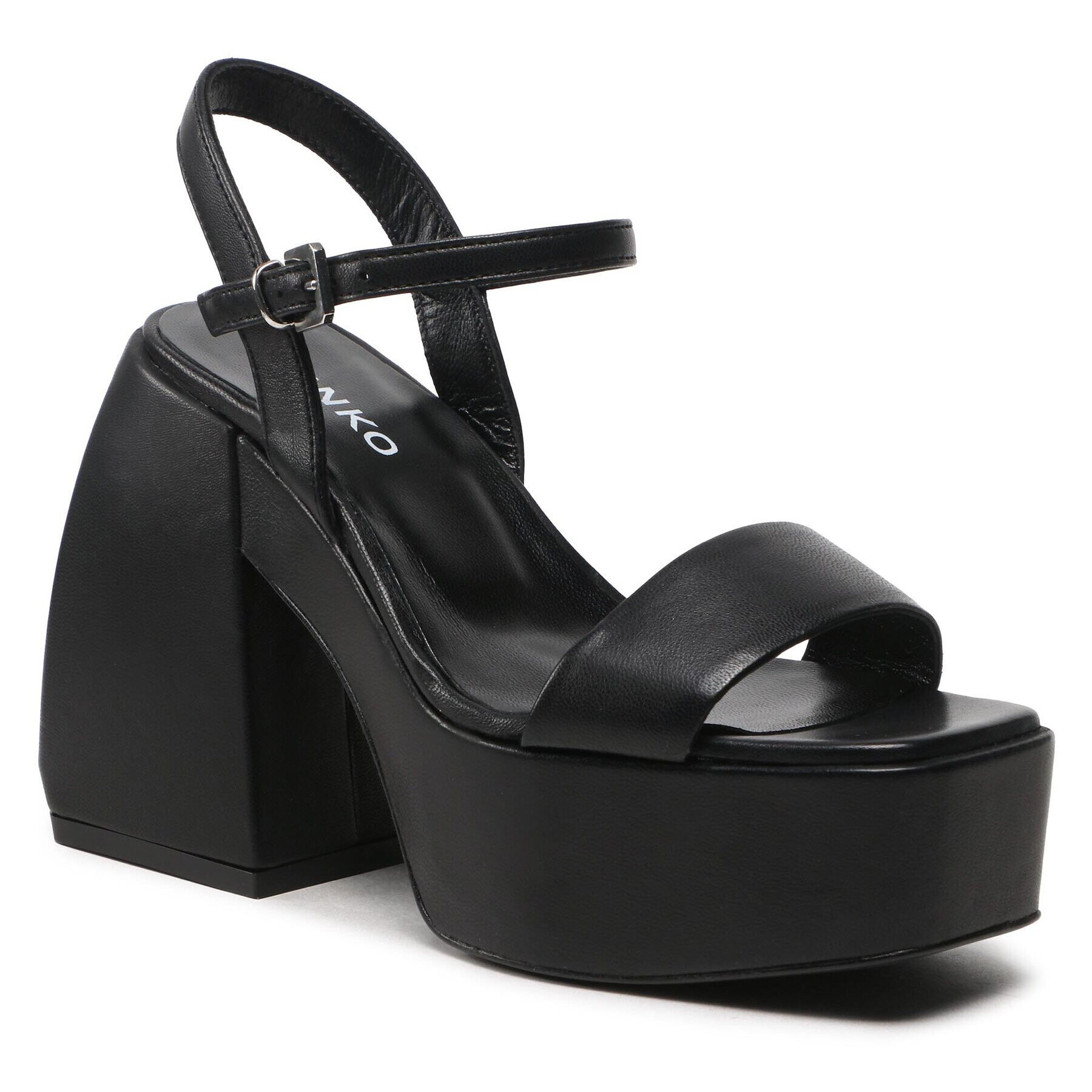 Pinko Szandál Fantine Wedge PE 23 BLKS1 100655 A0N9 Fekete - Pepit.hu