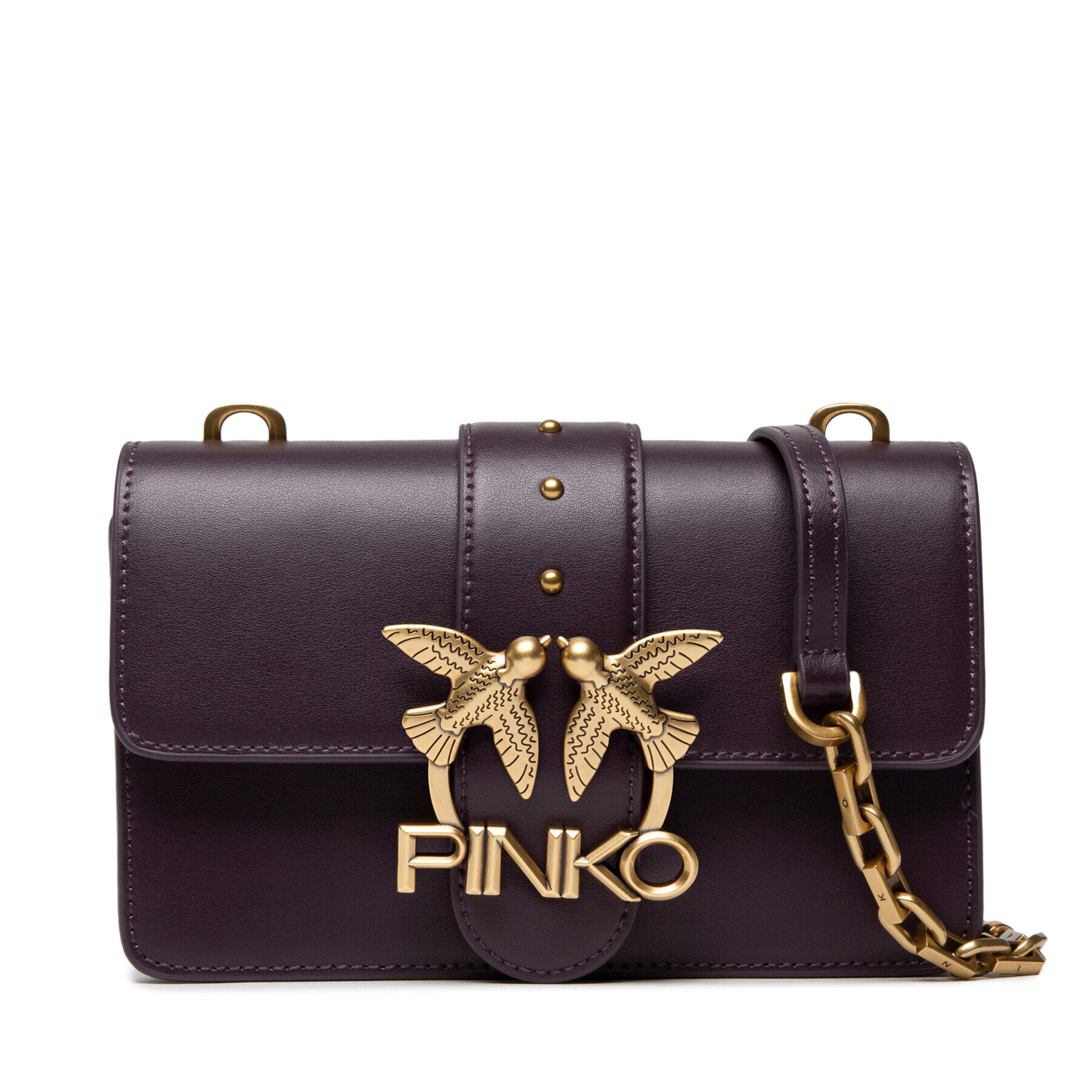 Pinko Táska Love Mini Icon Simply 6 Cl AI 22-23 PLTT 1P22TW Y5H7 Bordó - Pepit.hu