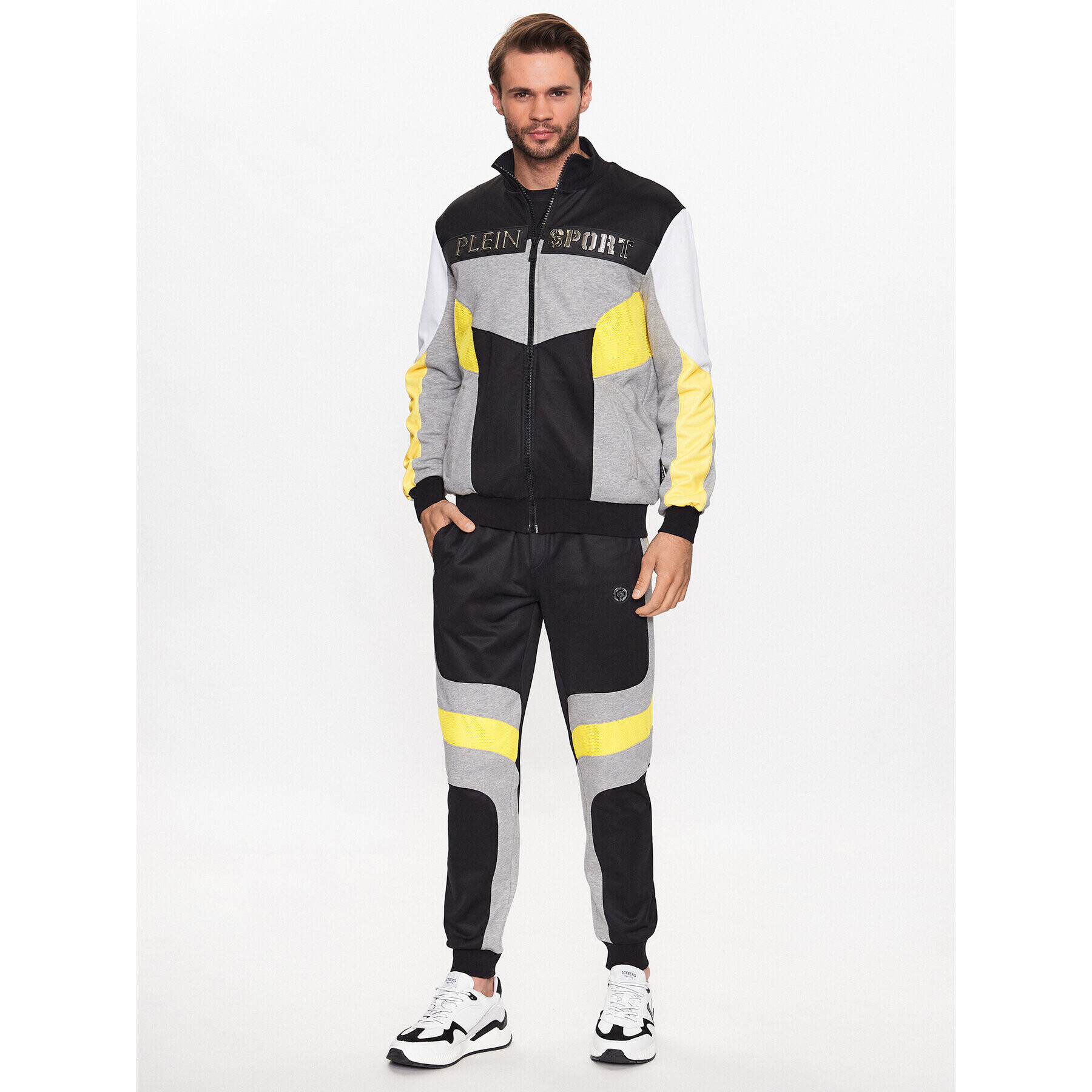 Plein Sport Melegítő SACC MJJ0496 STE003N Színes Regular Fit - Pepit.hu