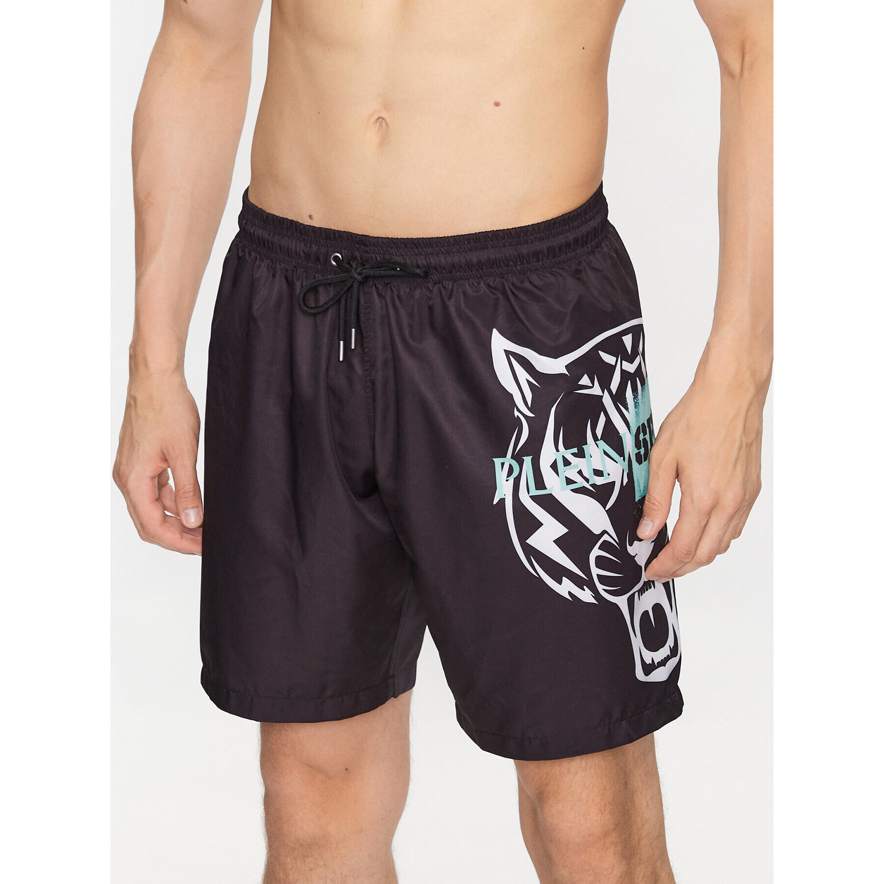 Plein Sport Úszónadrág Tiger SACC MMX0049 SXV005N Fekete Regular Fit - Pepit.hu