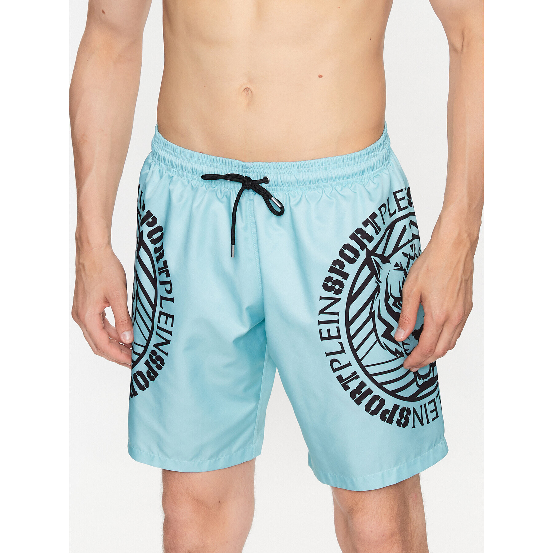 Plein Sport Úszónadrág Tiger SACC MMX0050 SXV005N Zöld Regular Fit - Pepit.hu