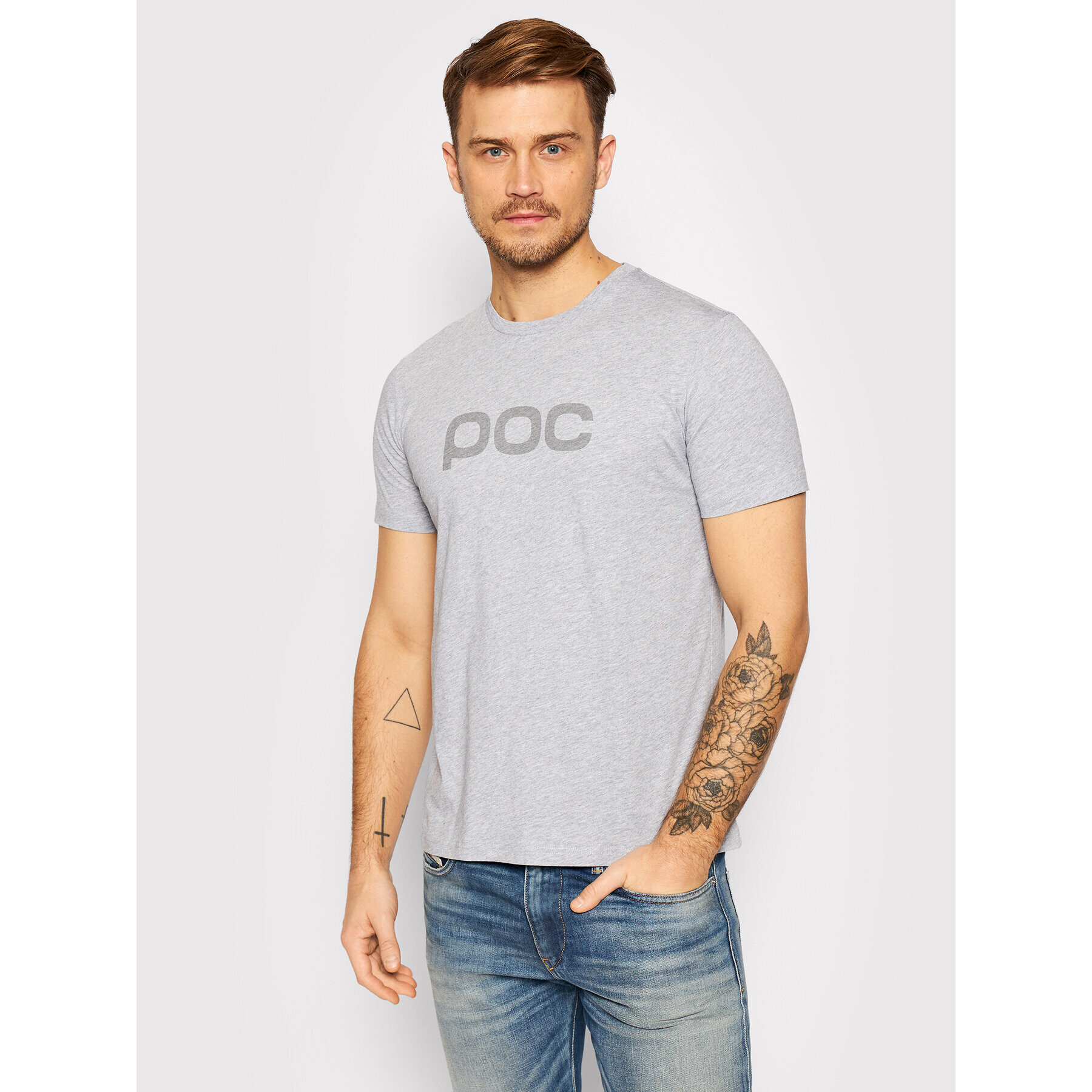 POC Póló 61602 Szürke Regular Fit - Pepit.hu