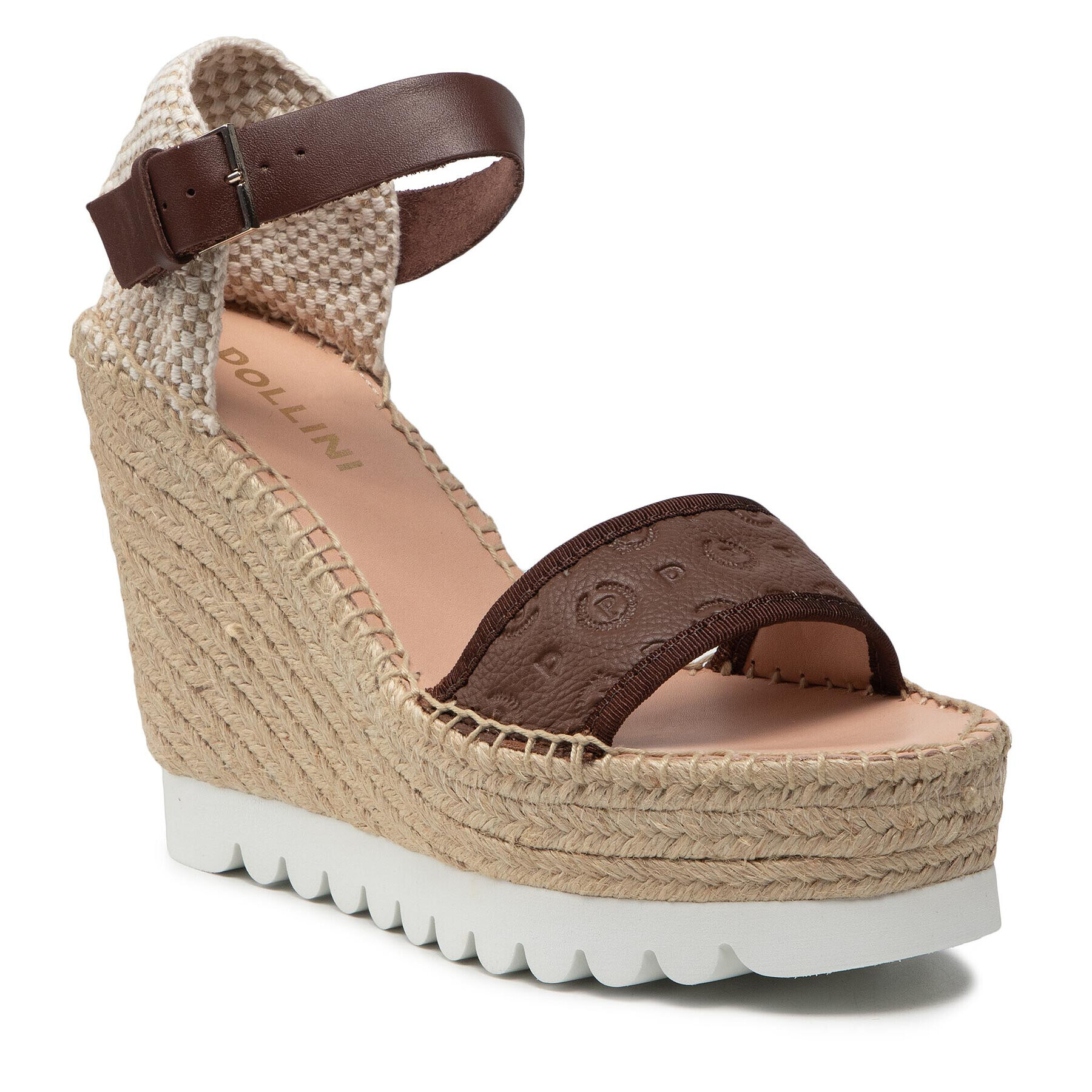 Pollini Espadrilles TA1612BI0EQ2V300 Barna - Pepit.hu