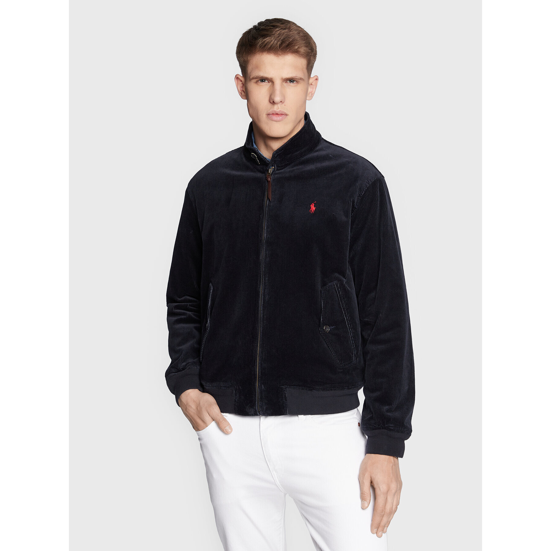 Polo Ralph Lauren Bomber dzseki 710811317 Sötétkék Regular Fit - Pepit.hu