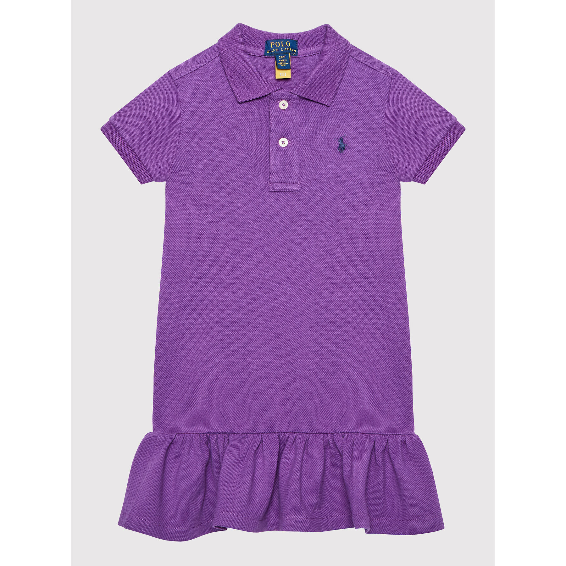 Polo Ralph Lauren Hétköznapi ruha 311812021028 Lila Regular Fit - Pepit.hu