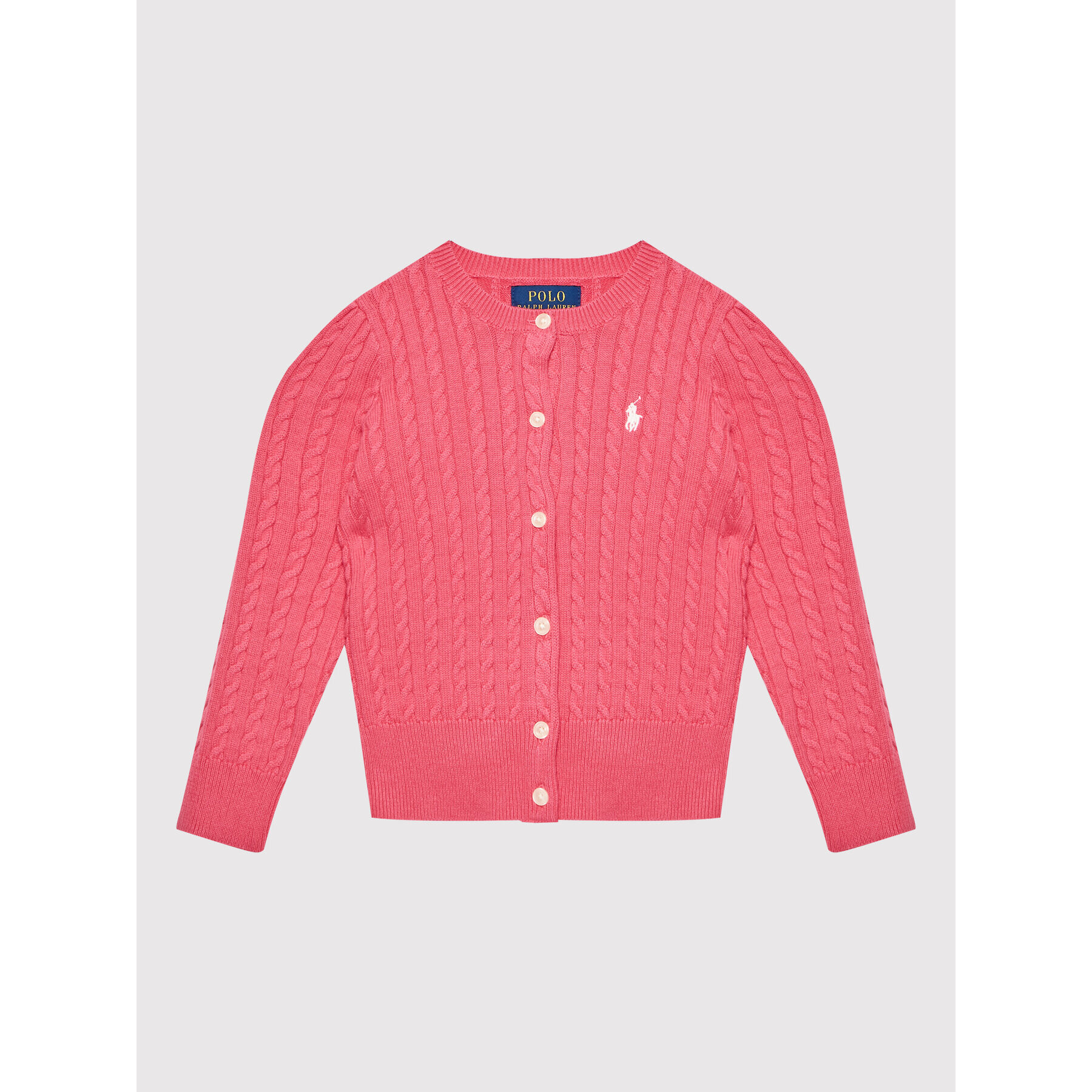 Polo Ralph Lauren Kardigán 311543047034 Rózsaszín Regular Fit - Pepit.hu