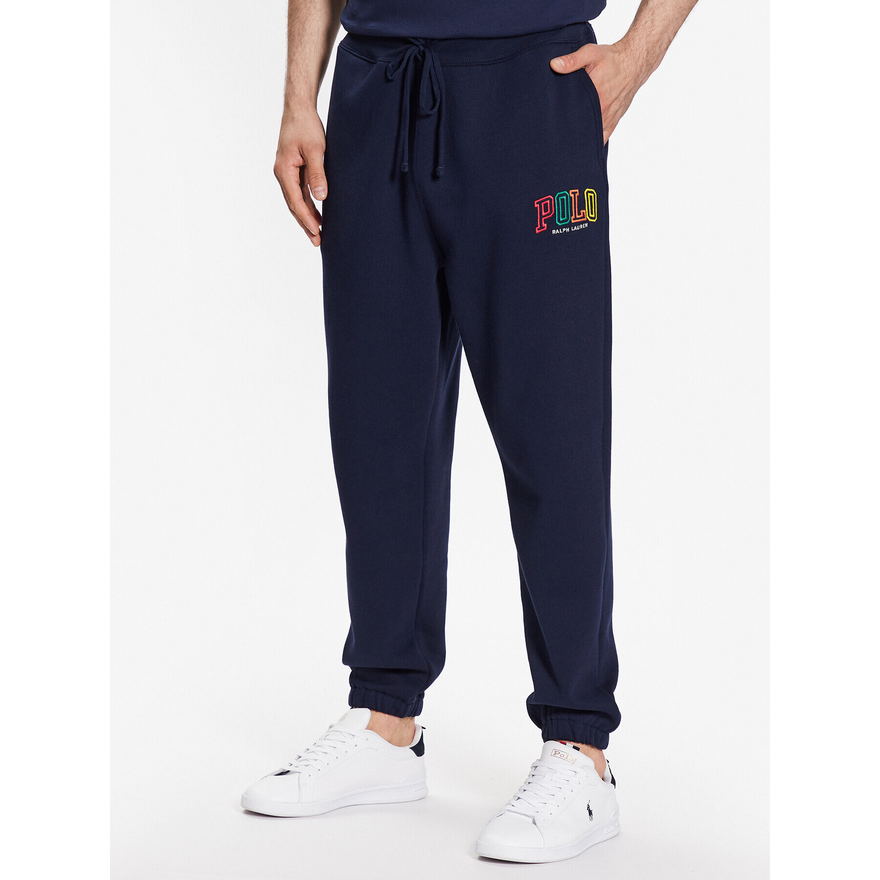 Polo Ralph Lauren Melegítő alsó 710899183001 Sötétkék Regular Fit - Pepit.hu