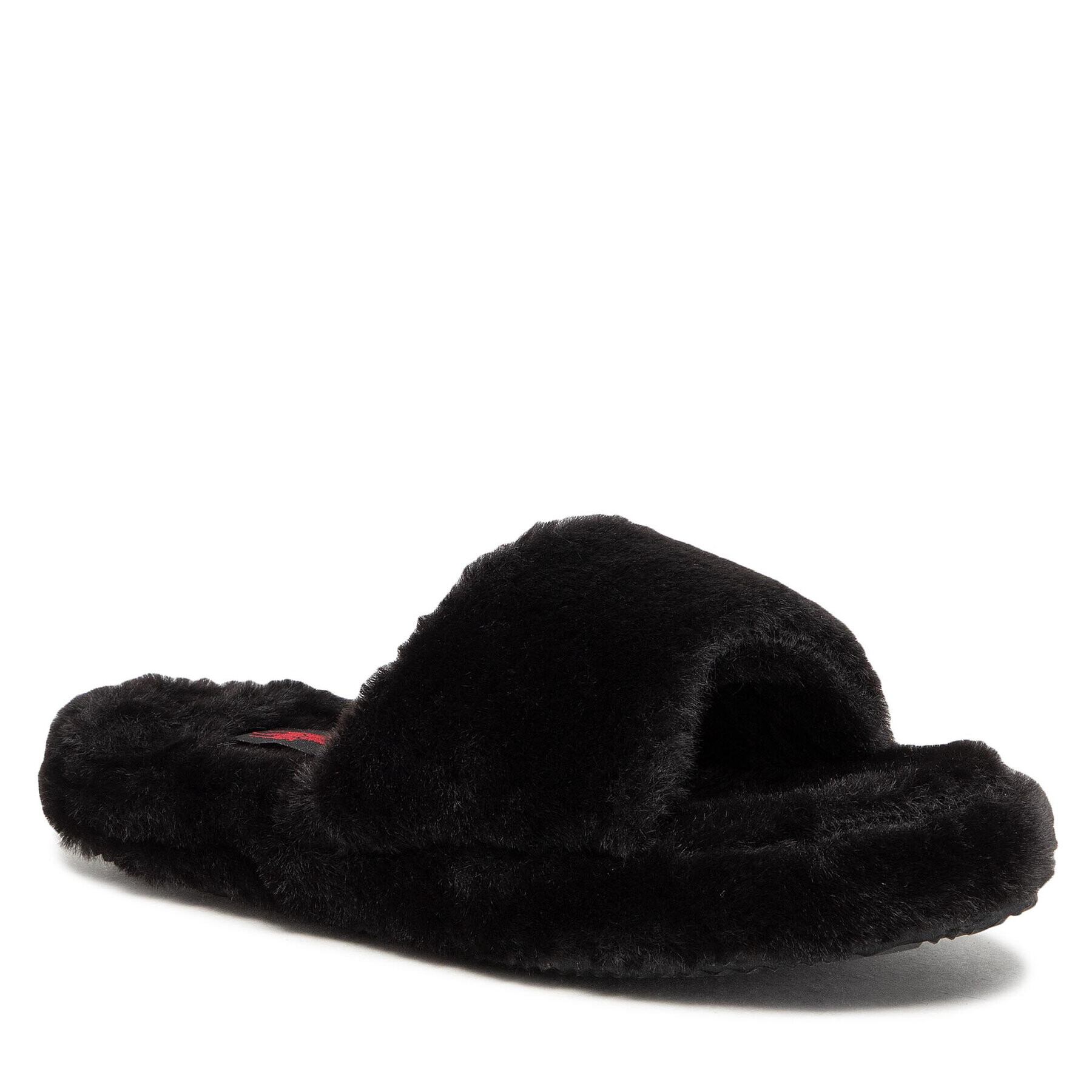 Polo Ralph Lauren Papucs Fur Slide RF103304 Fekete - Pepit.hu