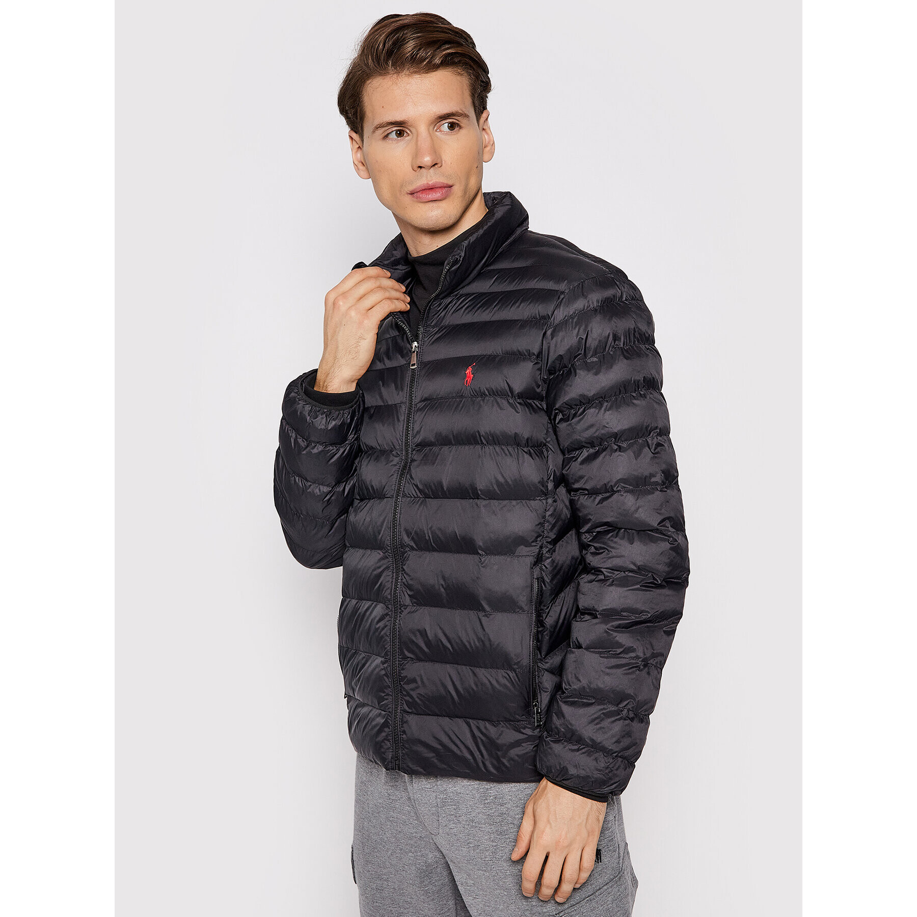 Polo Ralph Lauren Pehelykabát 710810897012 Fekete Regular Fit - Pepit.hu