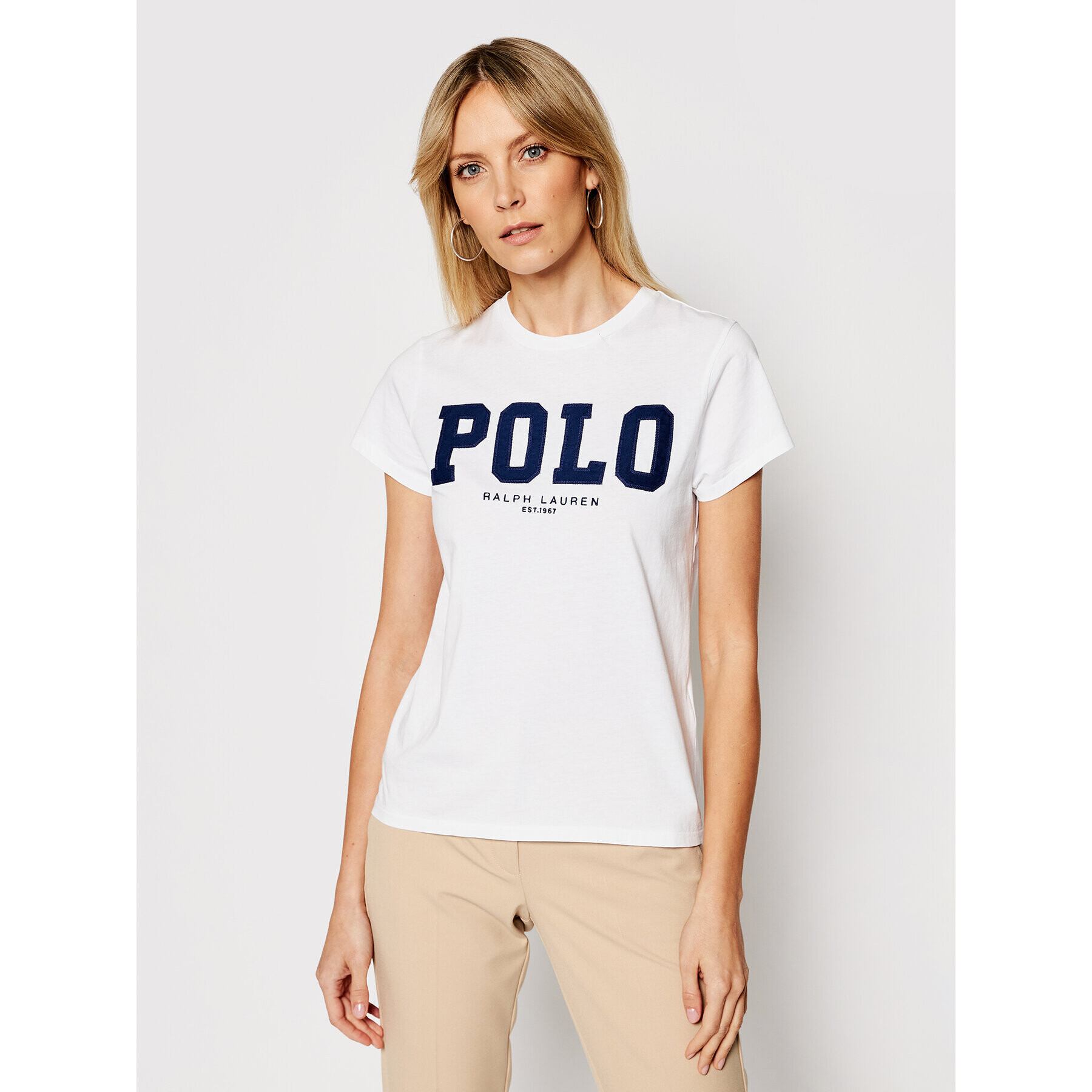 Polo Ralph Lauren Póló 211827660001 Fehér Slim Fit - Pepit.hu