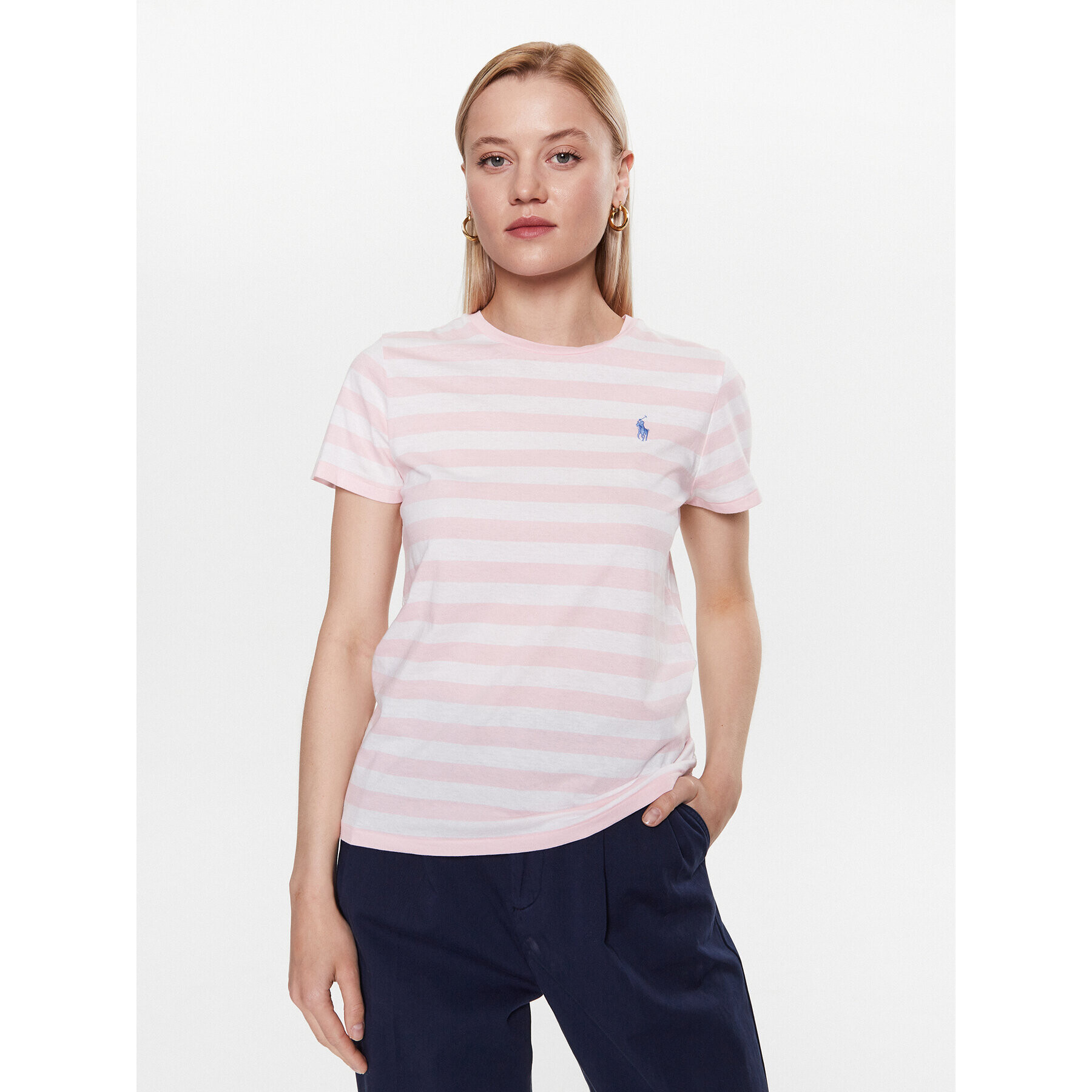 Polo Ralph Lauren Póló 211915779002 Rózsaszín Regular Fit - Pepit.hu