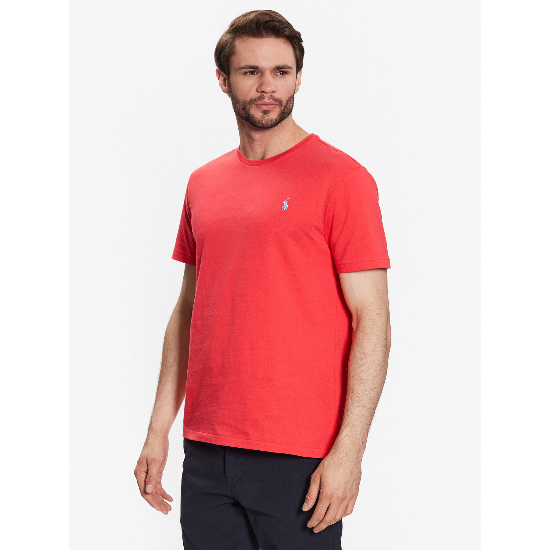 Polo Ralph Lauren Póló 710671438302 Piros Slim Fit - Pepit.hu