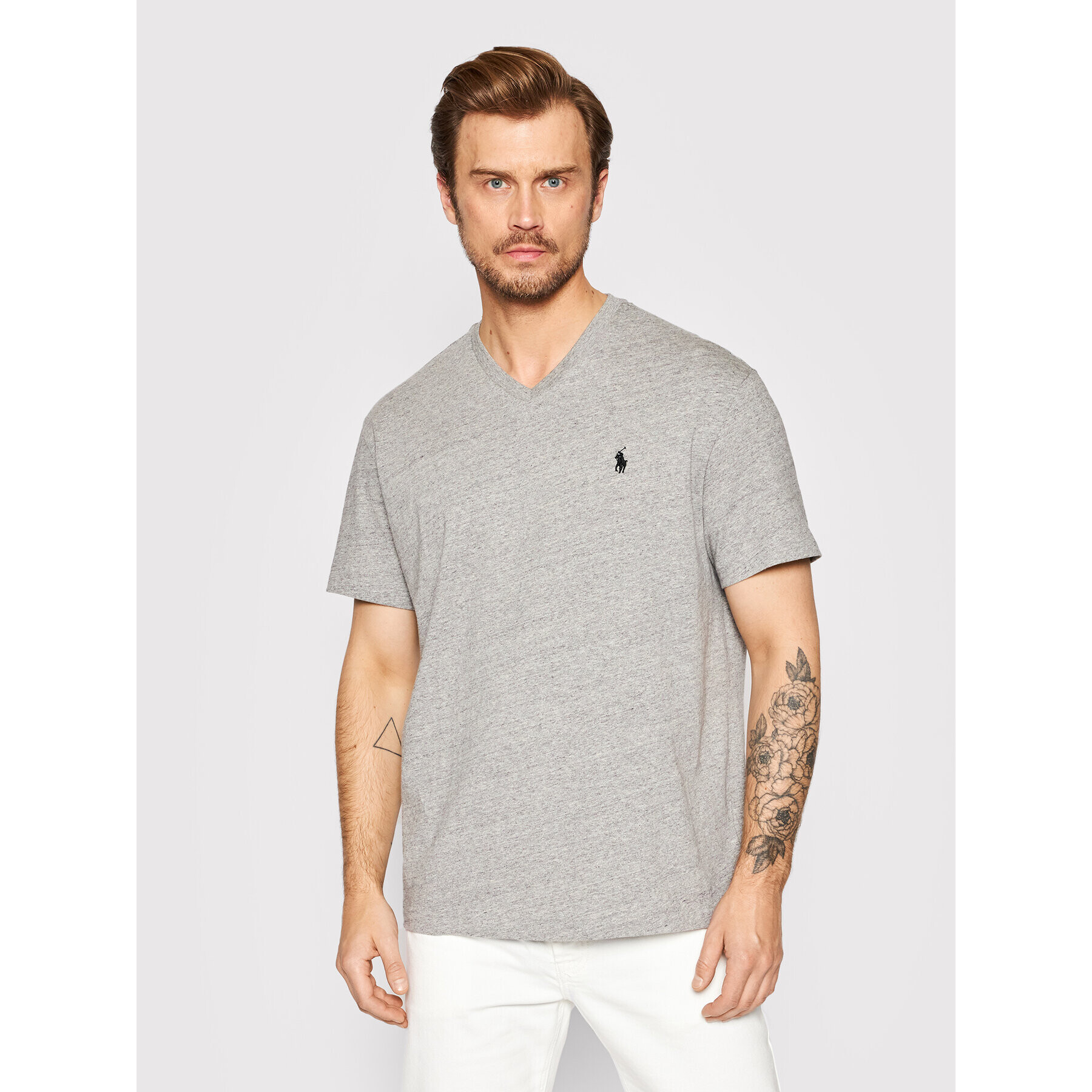 Polo Ralph Lauren Póló 710708261 Szürke Classic Fit - Pepit.hu