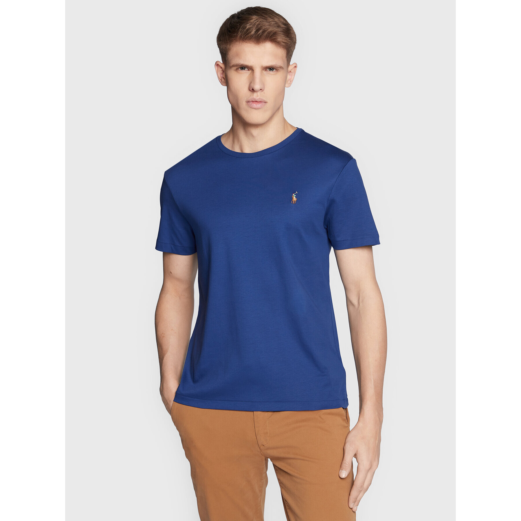 Polo Ralph Lauren Póló 710740727 Kék Custom Slim Fit - Pepit.hu