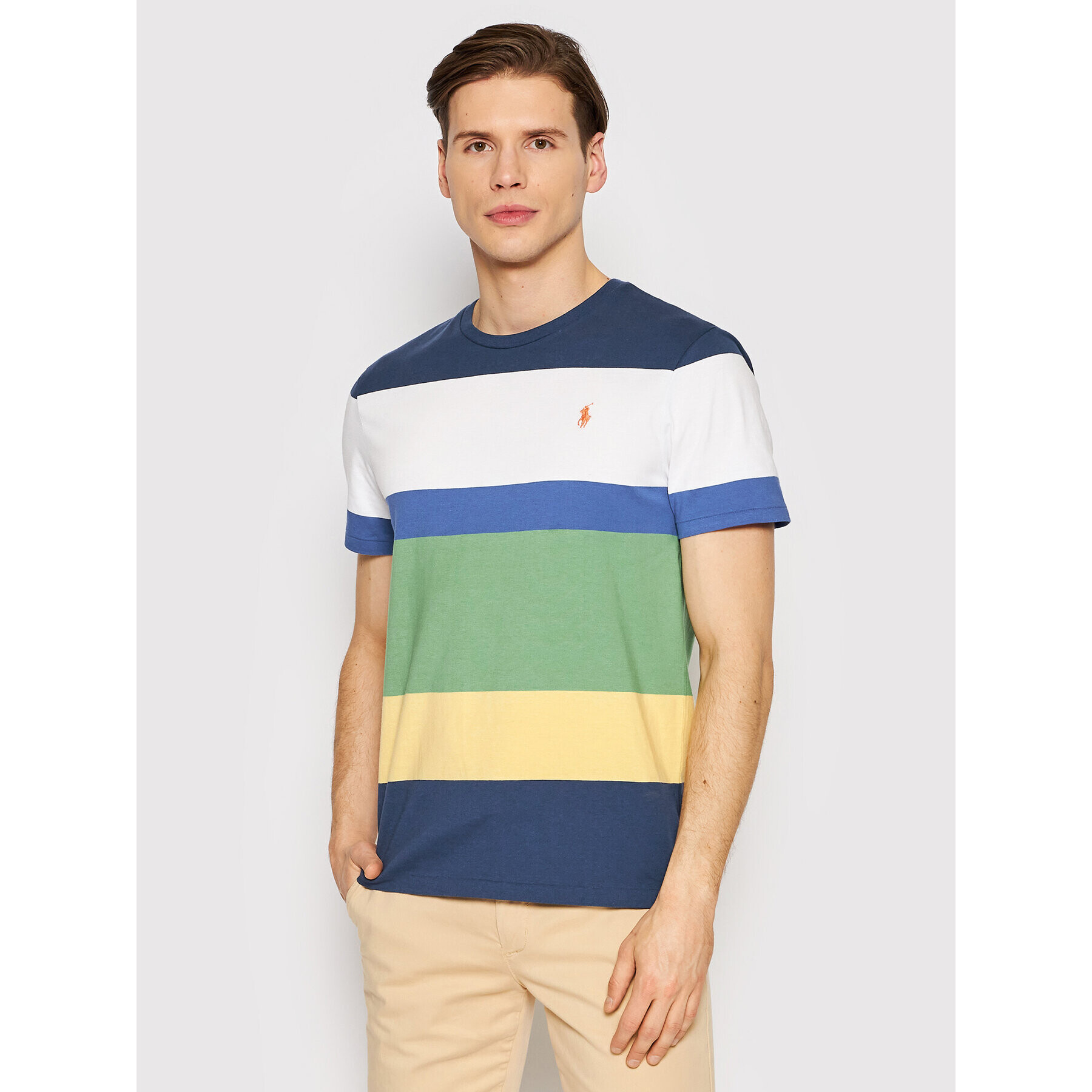 Polo Ralph Lauren Póló 710857233002 Színes Custom Slim Fit - Pepit.hu