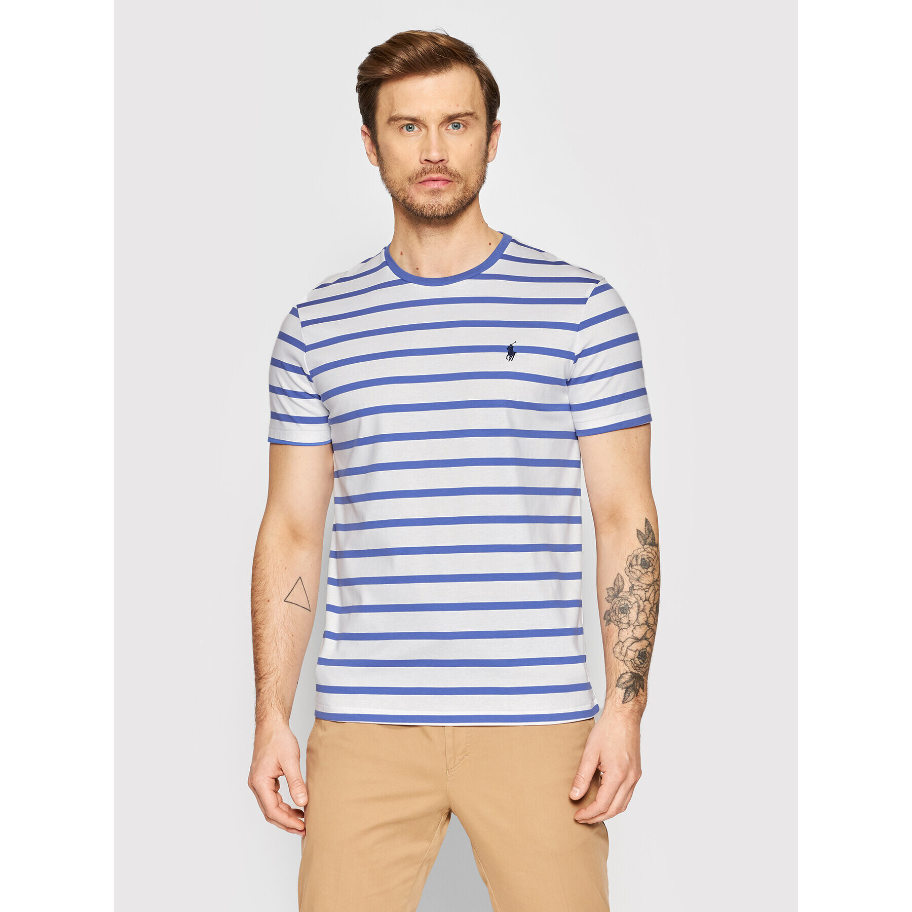 Polo Ralph Lauren Póló 710857244005 Fehér Custom Slim Fit - Pepit.hu